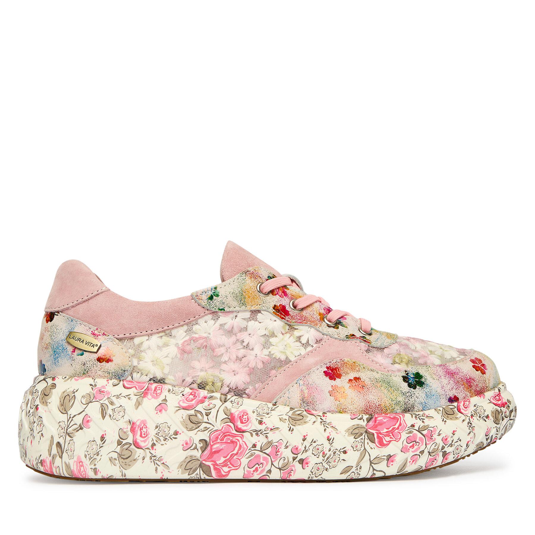 Sneakersy Laura Vita Sodao 64 Ružová