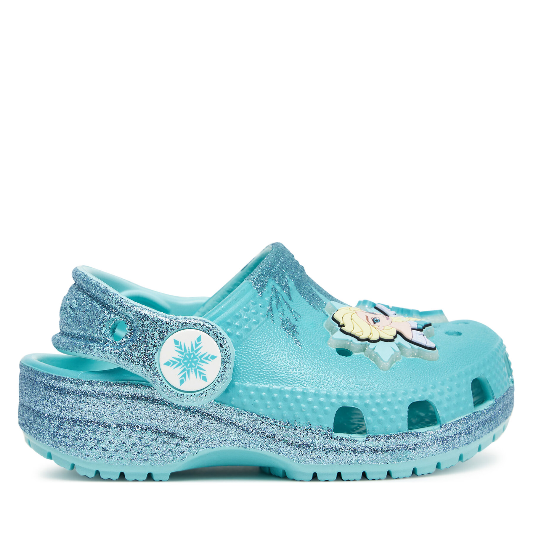 Şlapi Crocs Frozen Elsa Classic Clog T 210237 Colorat