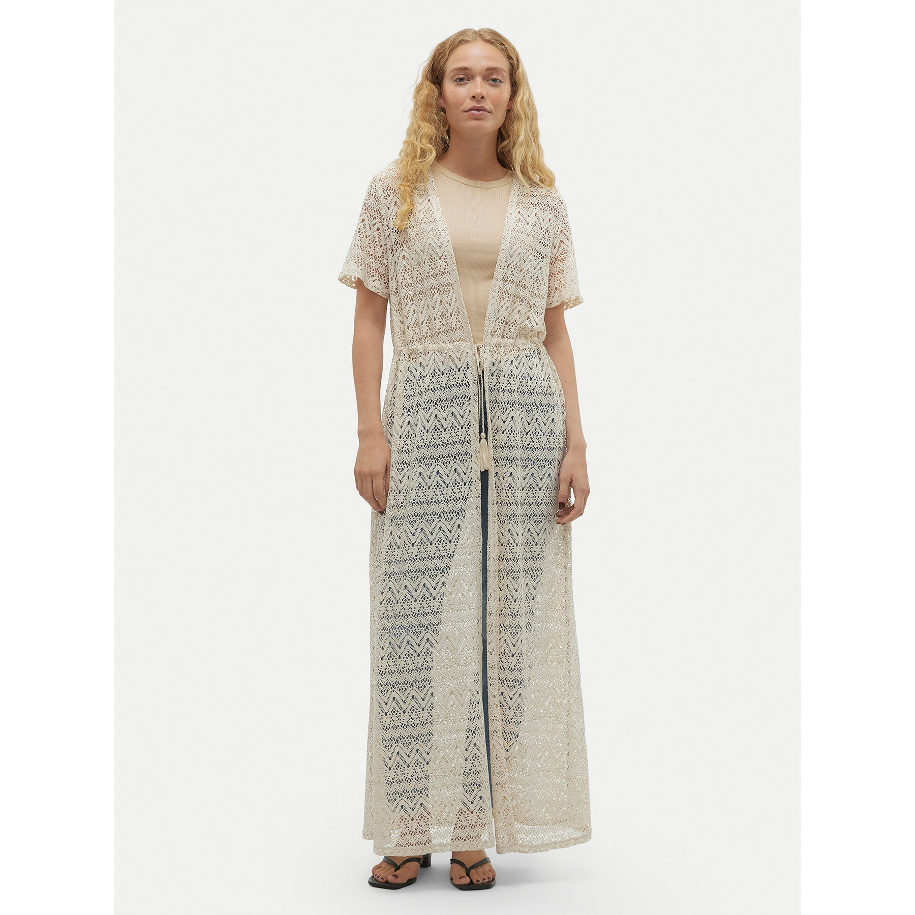 Vero Moda Strickjacke Maya 10304466 Beige Regular Fit