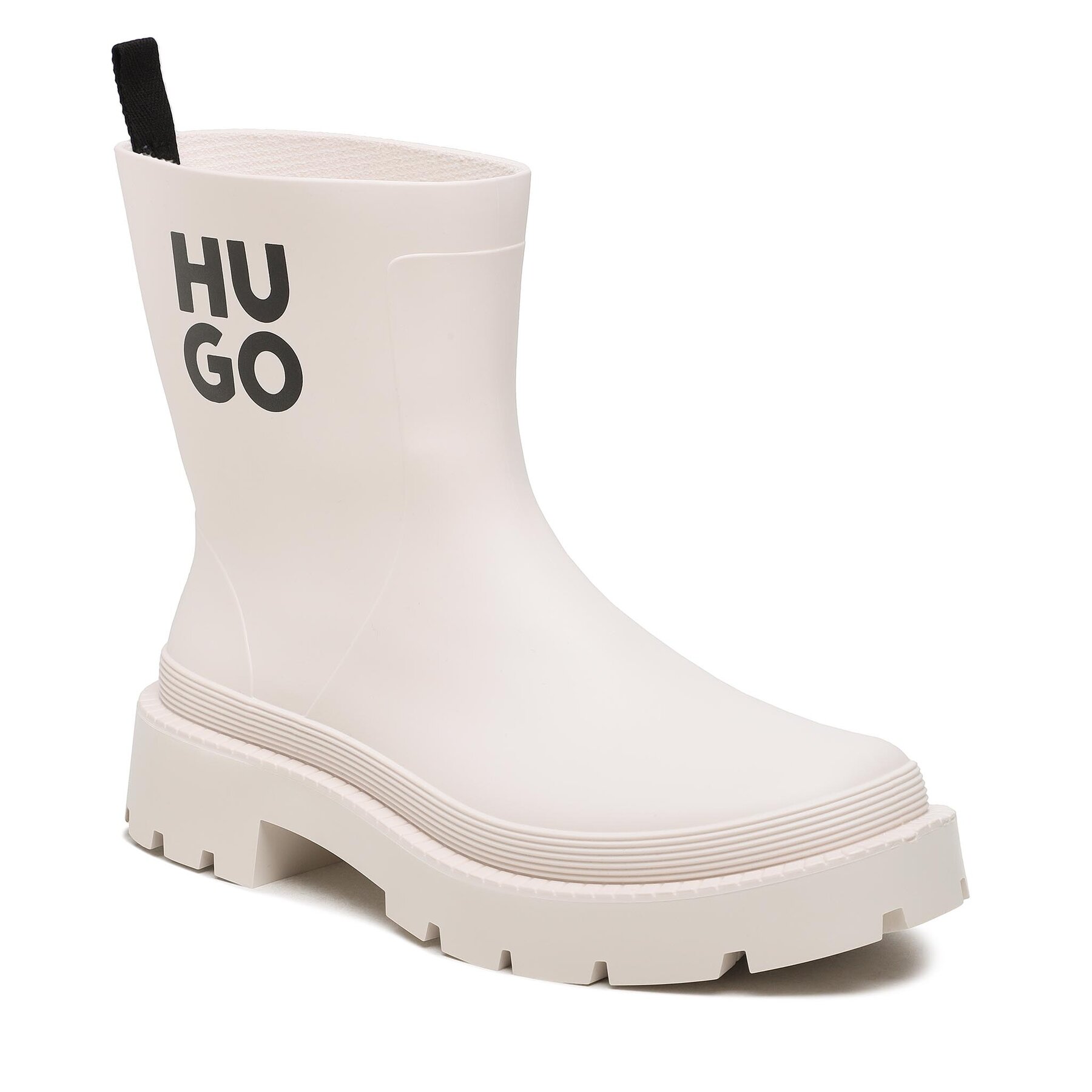 Gumijasti škornji Hugo 50498090 Open White 110