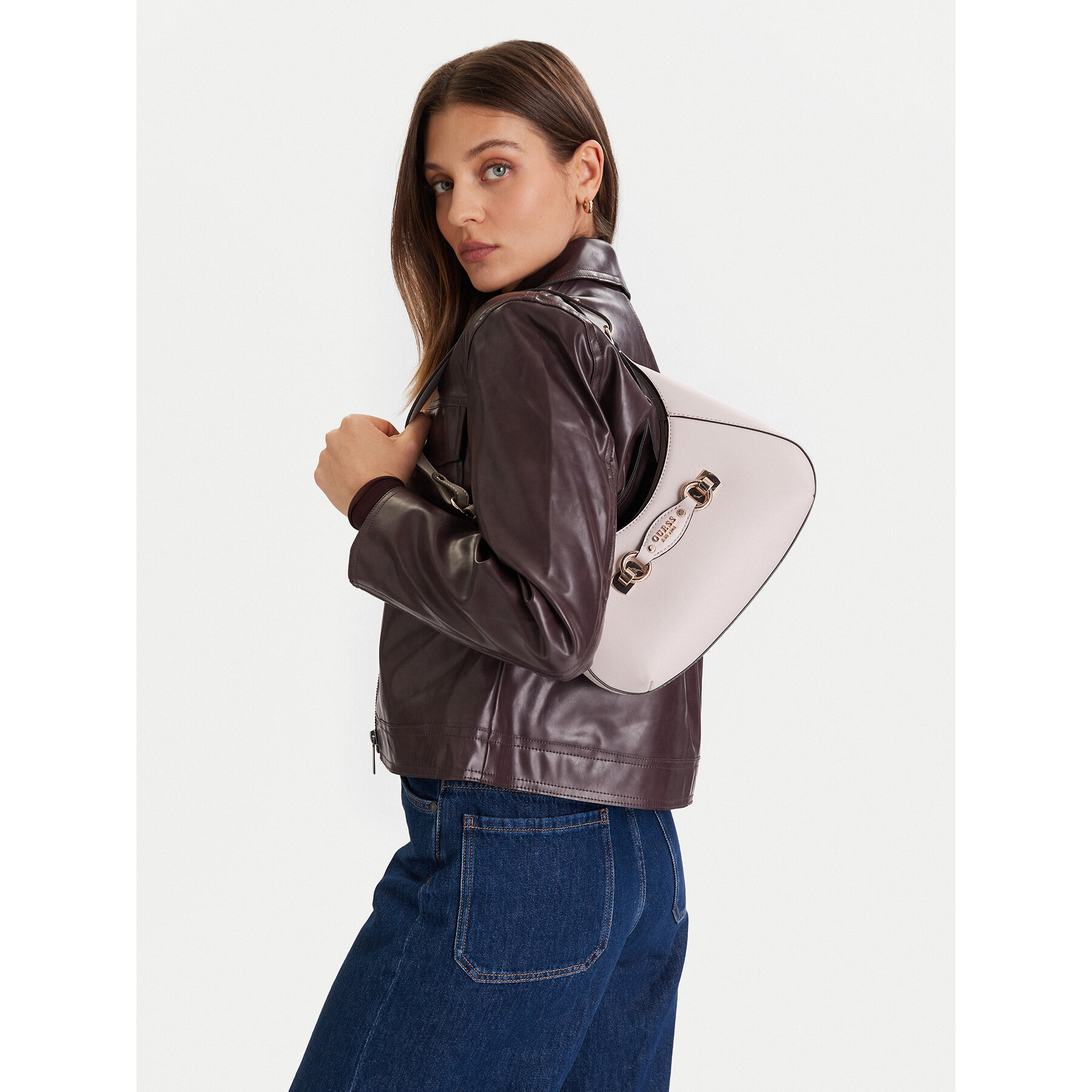 Geantă Guess Mimina HWBG80 15180 Alb