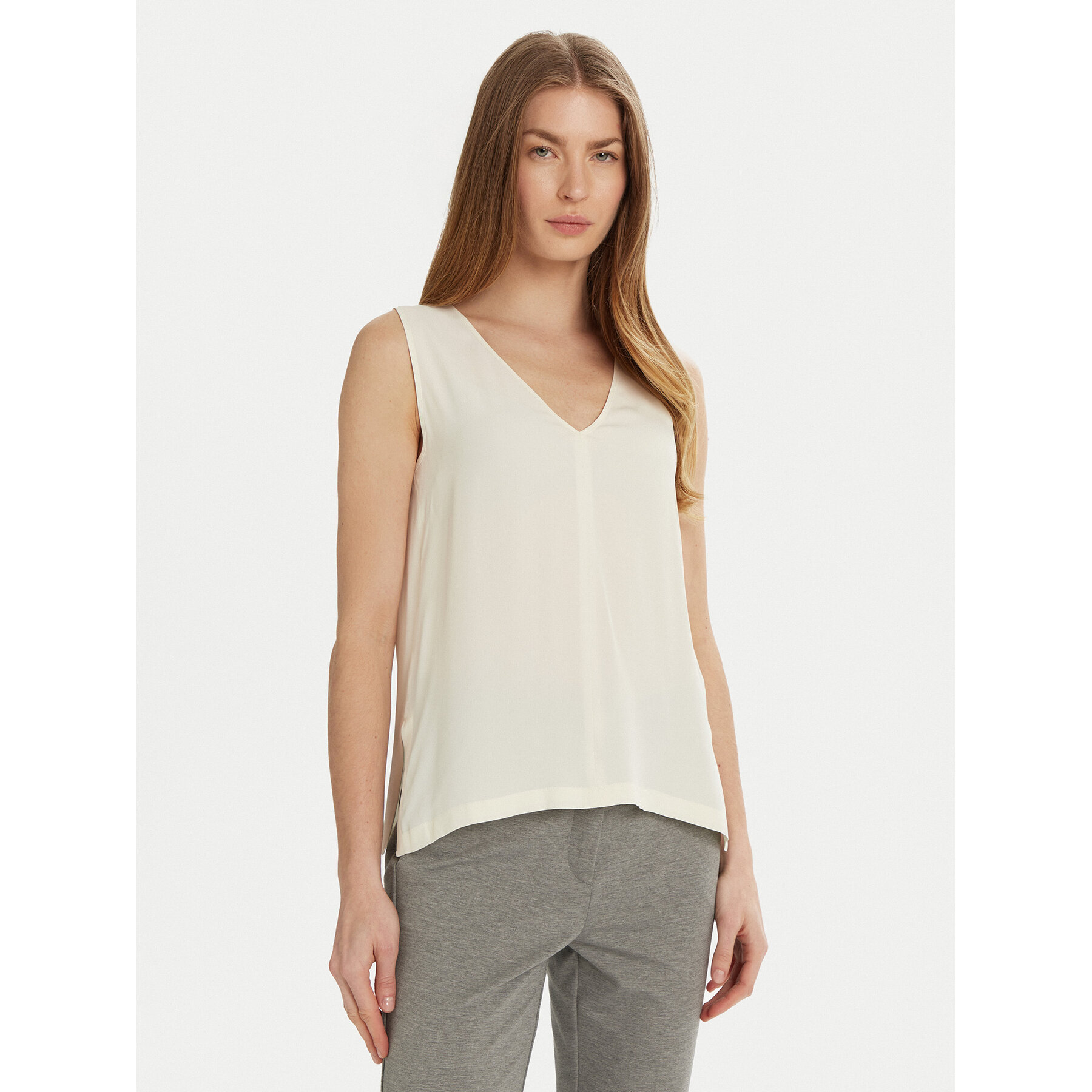 Marella Felső Ginnico 2515161051 Ekru Regular Fit