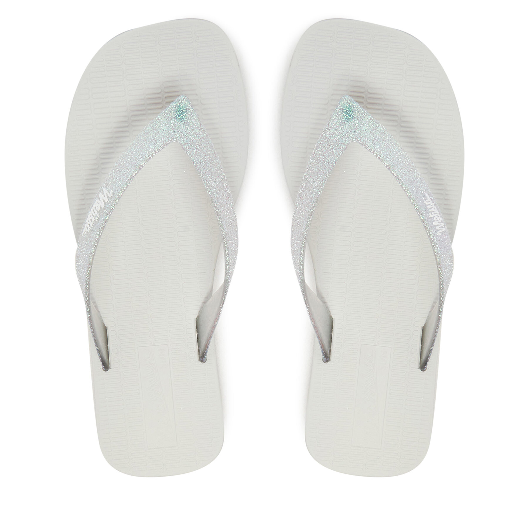 Bambini Infradito , Taglia 32,Bianco,Mini Melissa Sun Long Beach II Inf 36100, taglia : 32