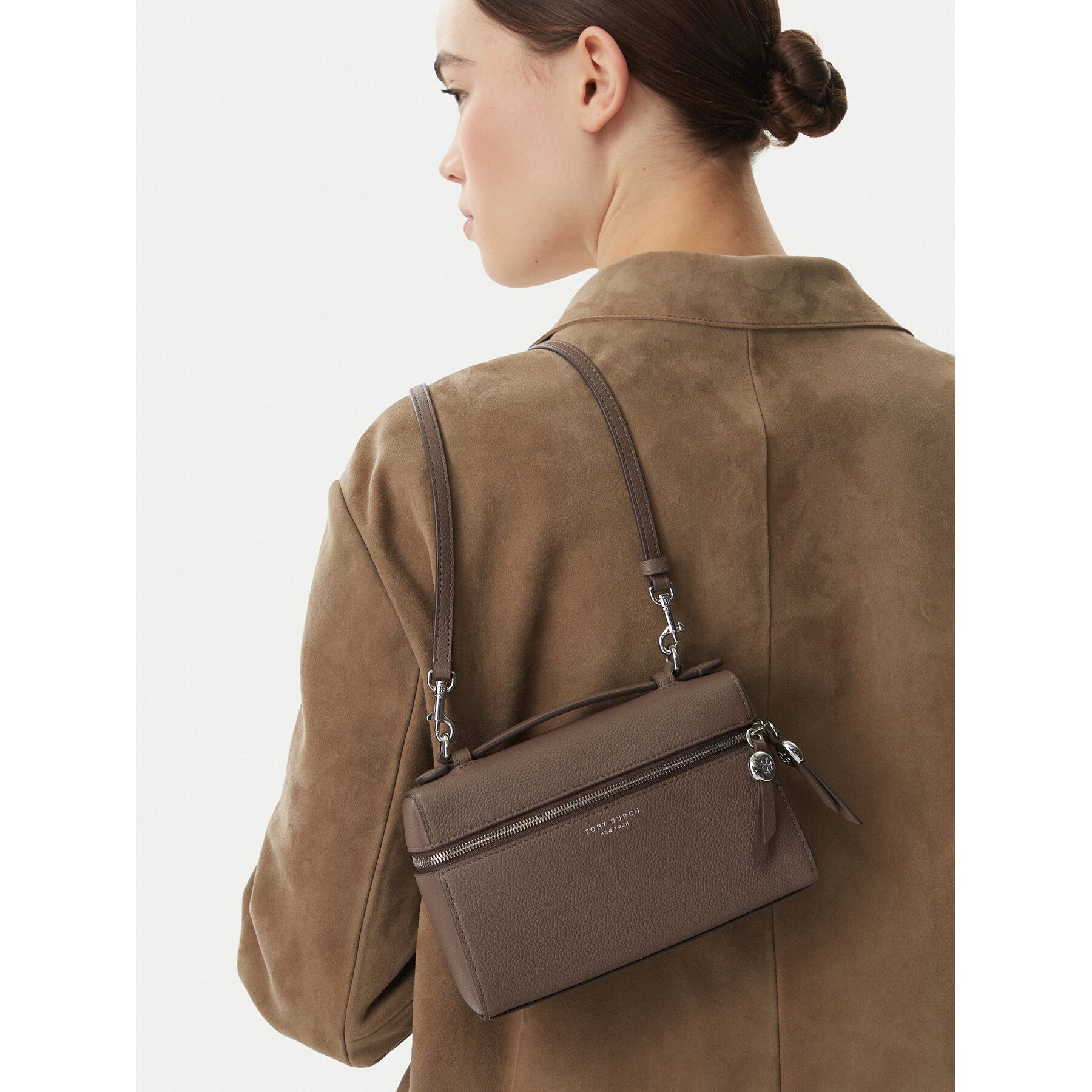 Táska Tory Burch 178948 Szürke