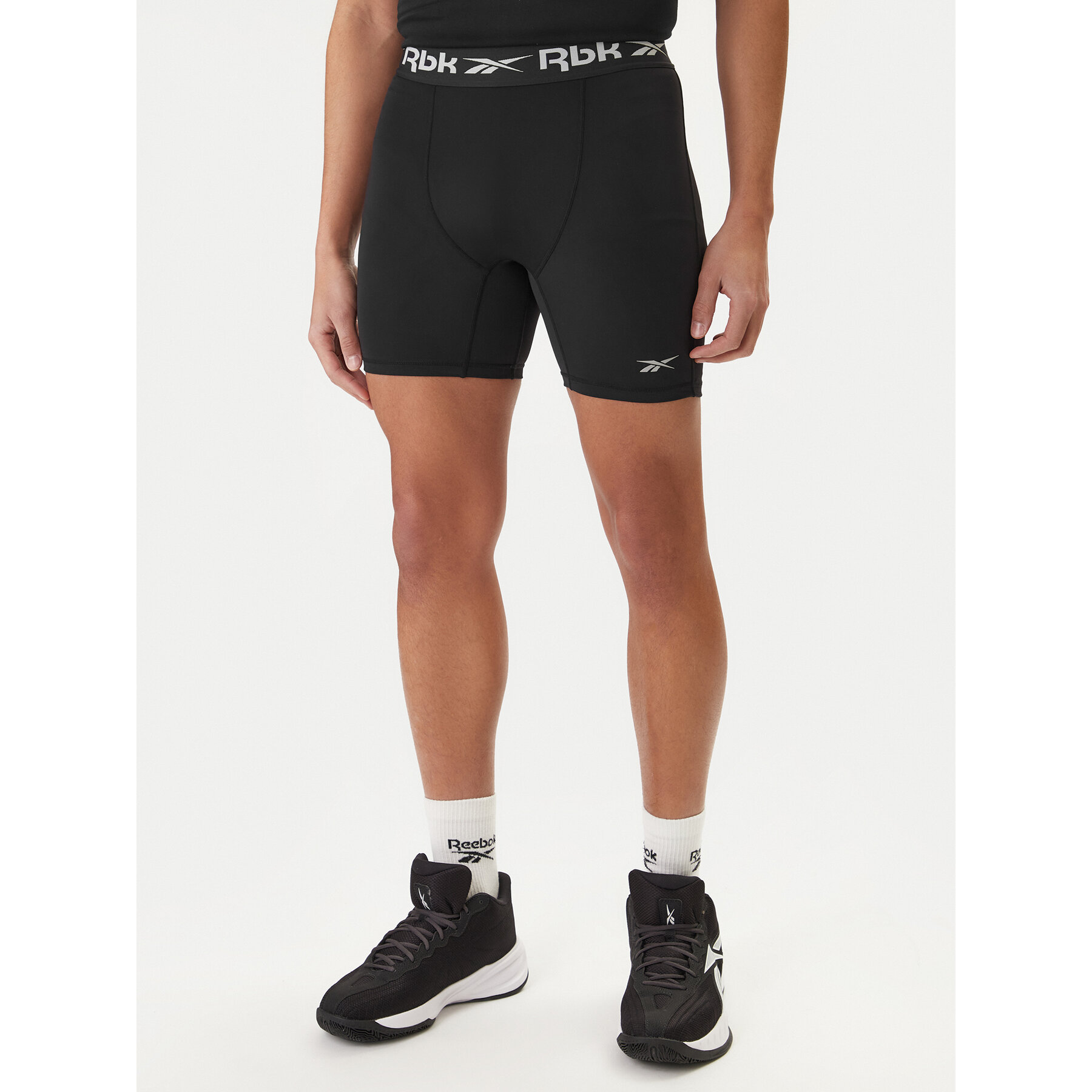 Reebok Sportshorts RK25600CCM Schwarz Slim Fit