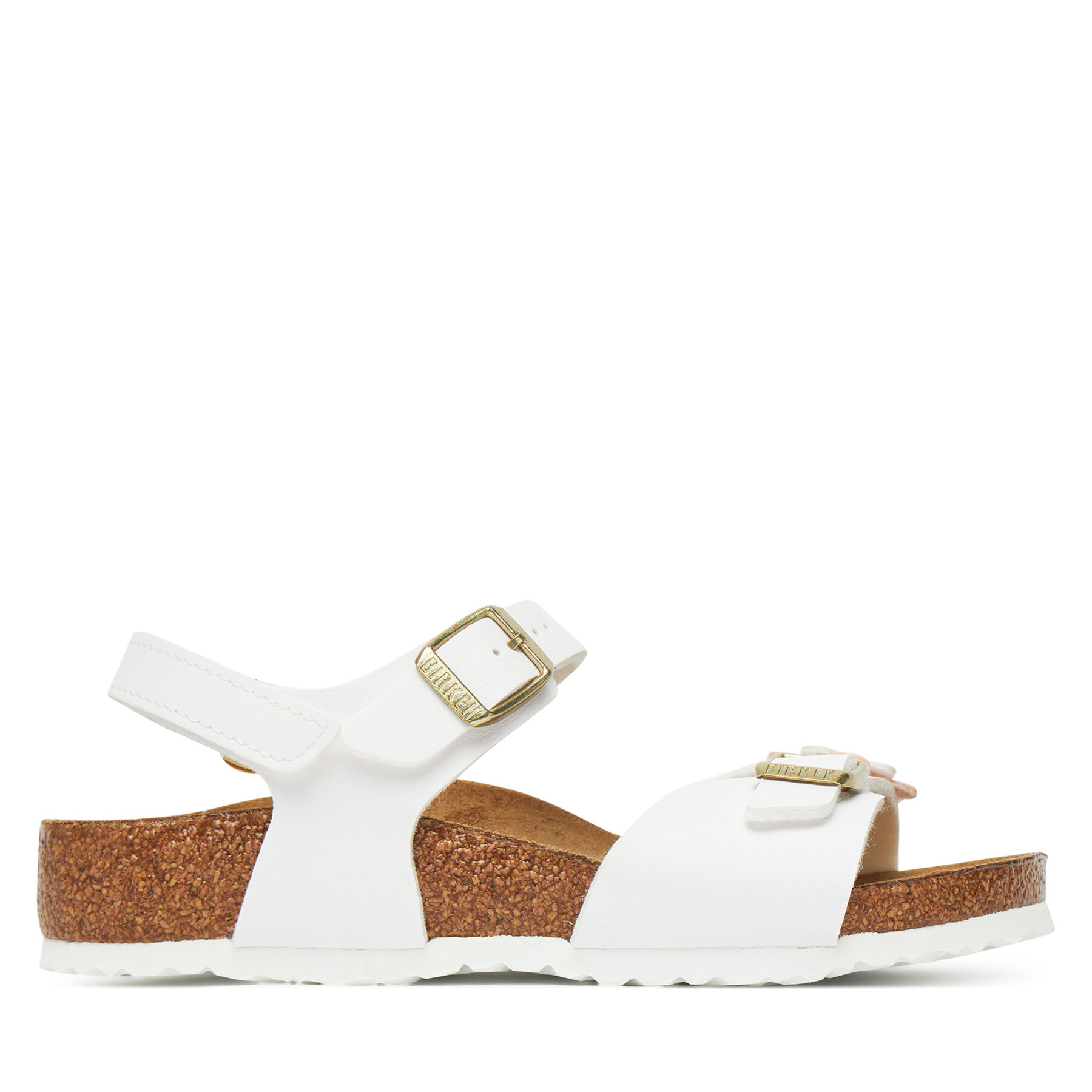 Dievča Sandále Birkenstock, Rozmer: 33, Biela, Rio Flowers As Kids 1029561 S