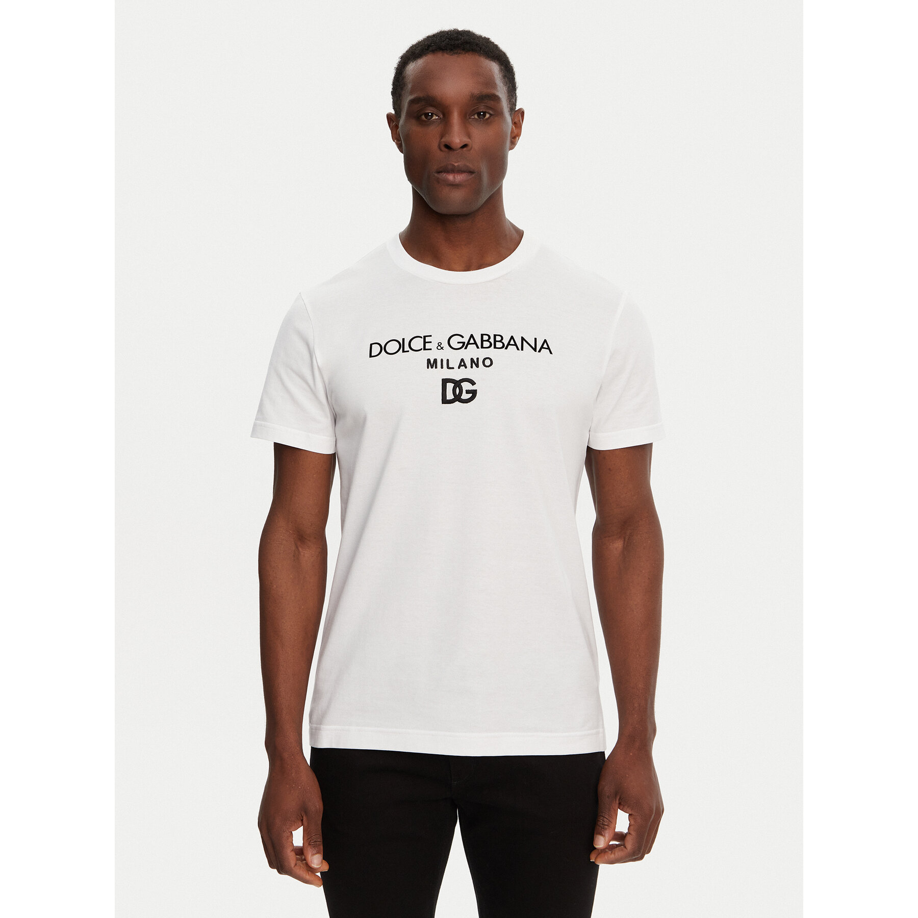 Dolce&Gabbana Dolce&Gabbana T-Shirt G8PD7Z G7B9X Λευκό Regular Fit