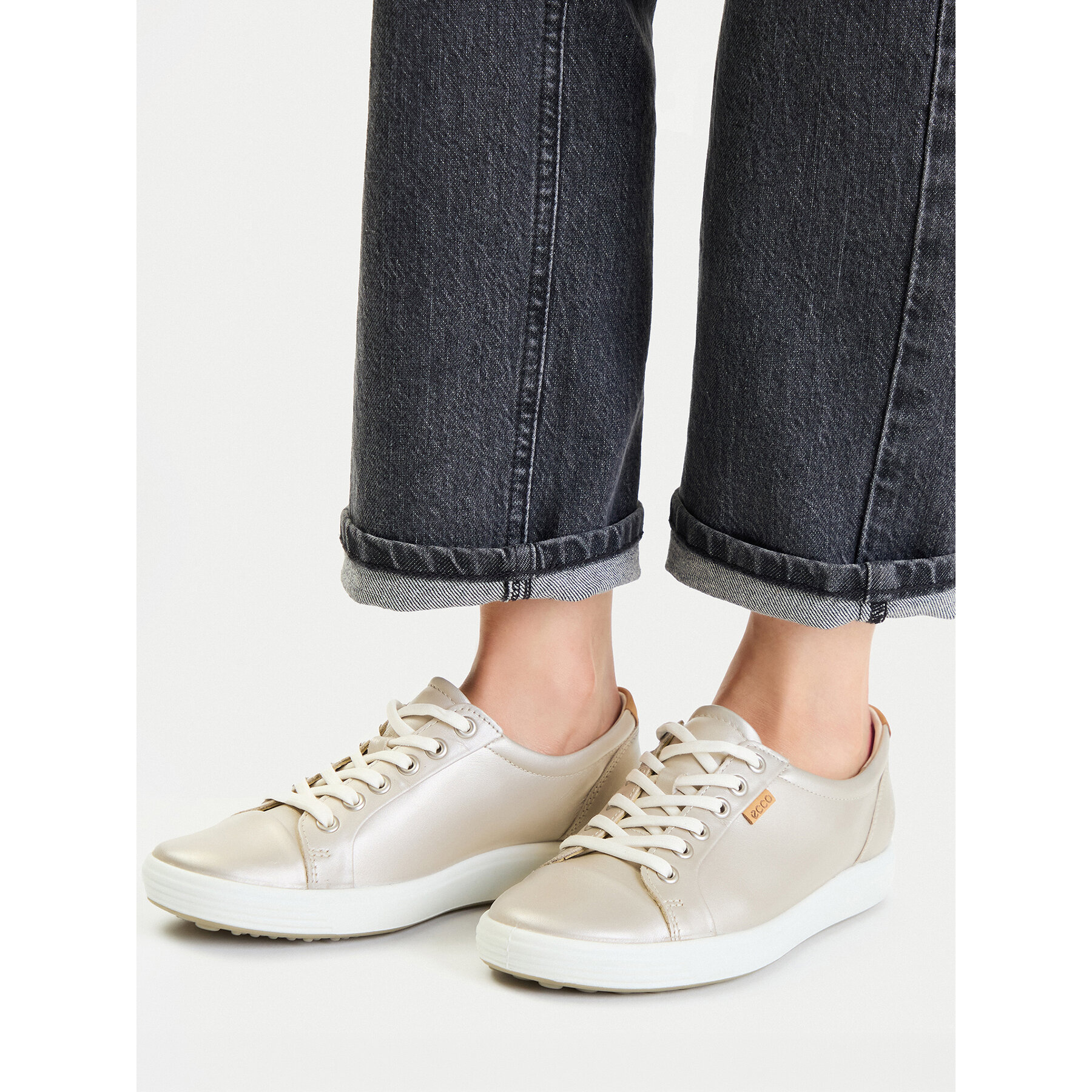 Sneakersy ECCO Soft 7 43000361160 Zlatá