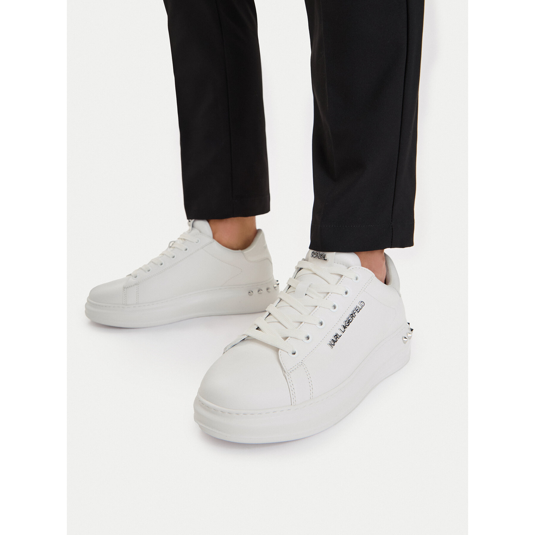 Sneakers KARL LAGERFELD KL52574A Alb