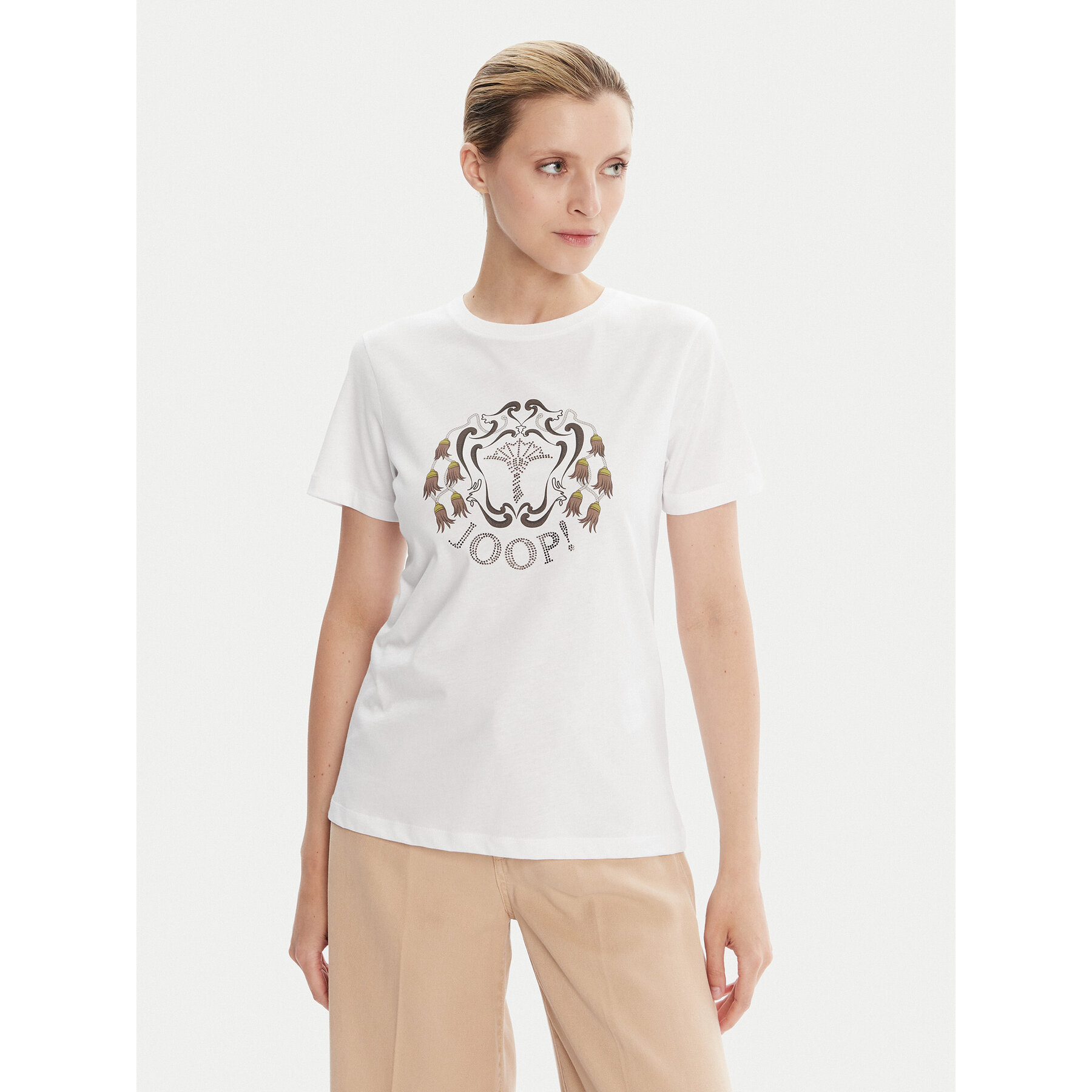 JOOP! T-Shirt 58 253JE58Tippy 30047767 Λευκό Slim Fit