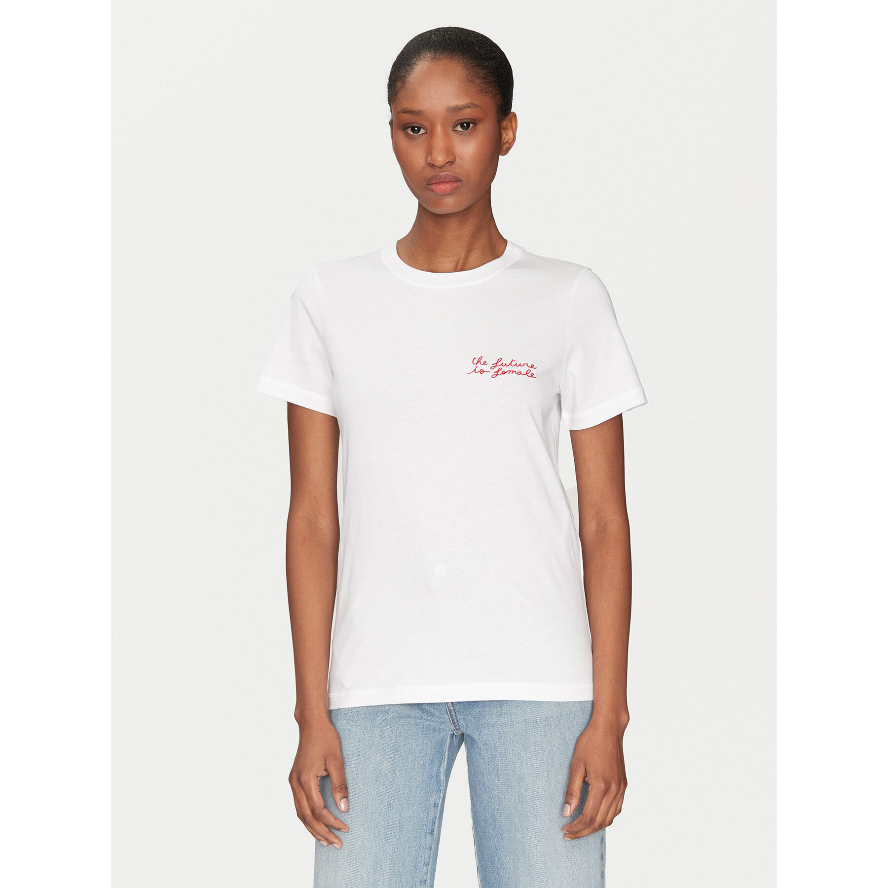 Marella T-Shirt Caucaso 2513971054 Weiß Regular Fit