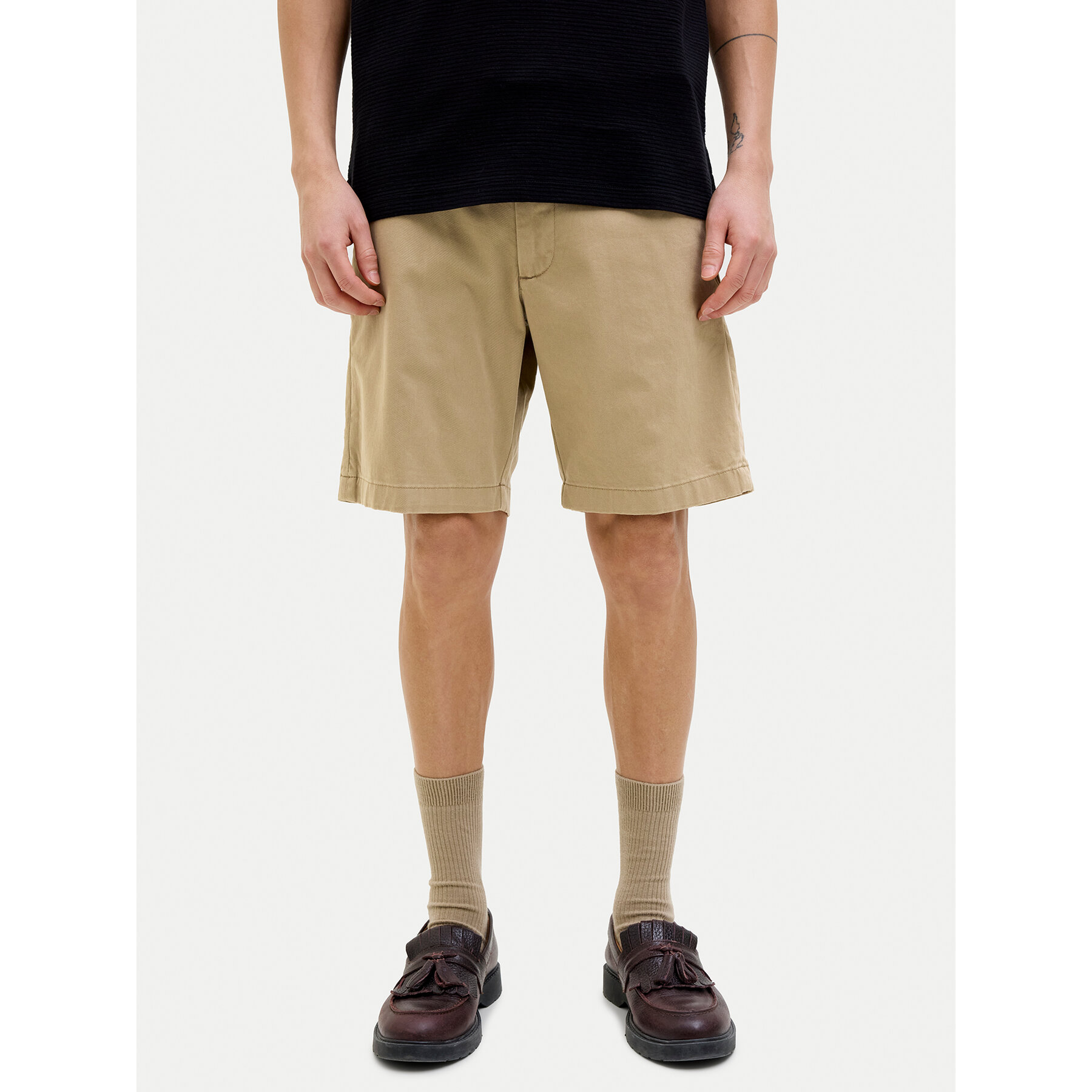 Jack & Jones Stoffshorts Marco 12269368 Braun Regular Fit