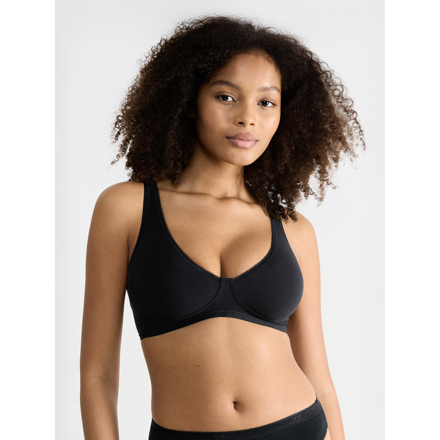 Sloggi Reggiseno senza ferretto Basic 10222327 Nero