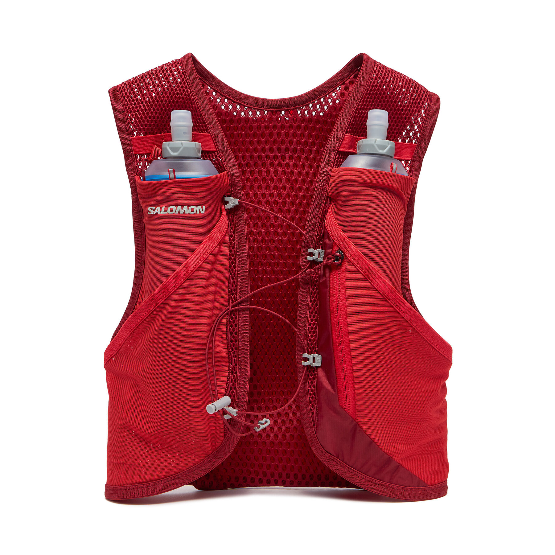 Яке без ръкави за бягане Salomon Active Skin 4 LC2178300 Червен