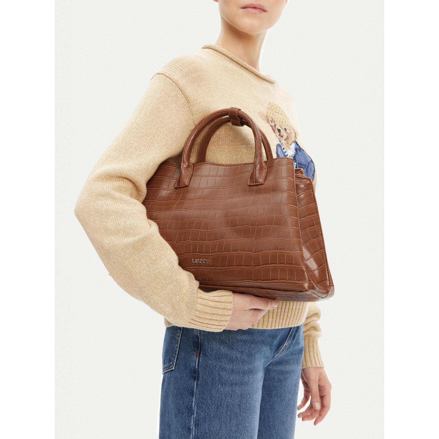 Borsetta Lasocki C-LSK-M-008-08 Marrone