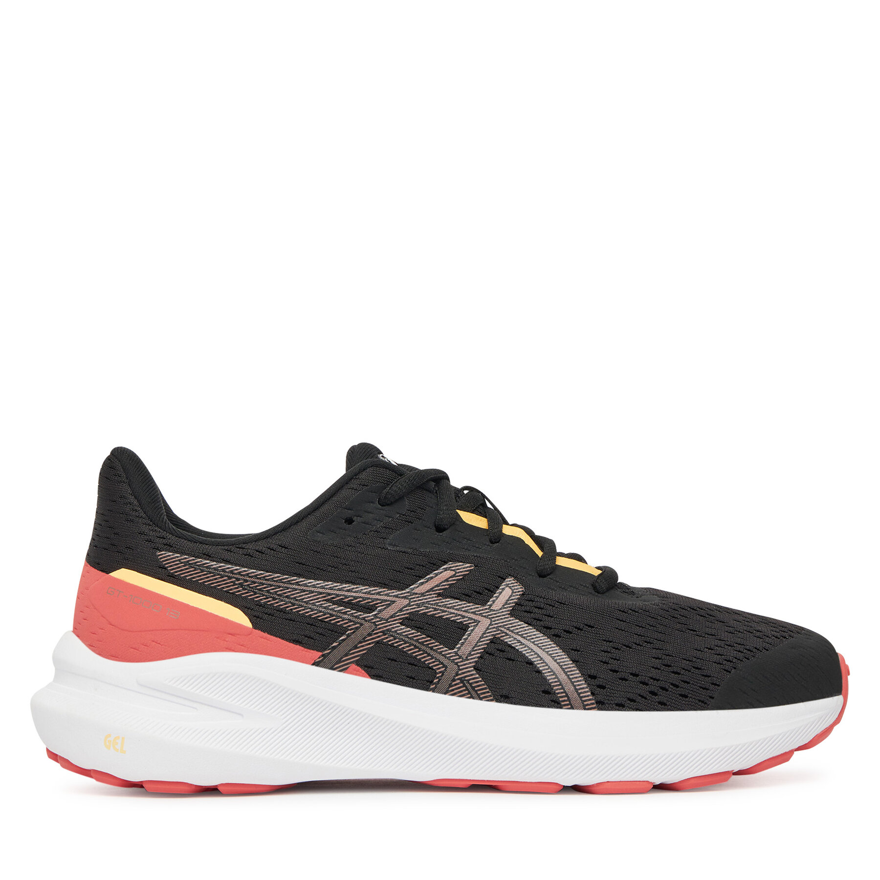 Asics Παπούτσια για Τρέξιμο Asics Gt-1000 13 Gs 1014A343 Μαύρο