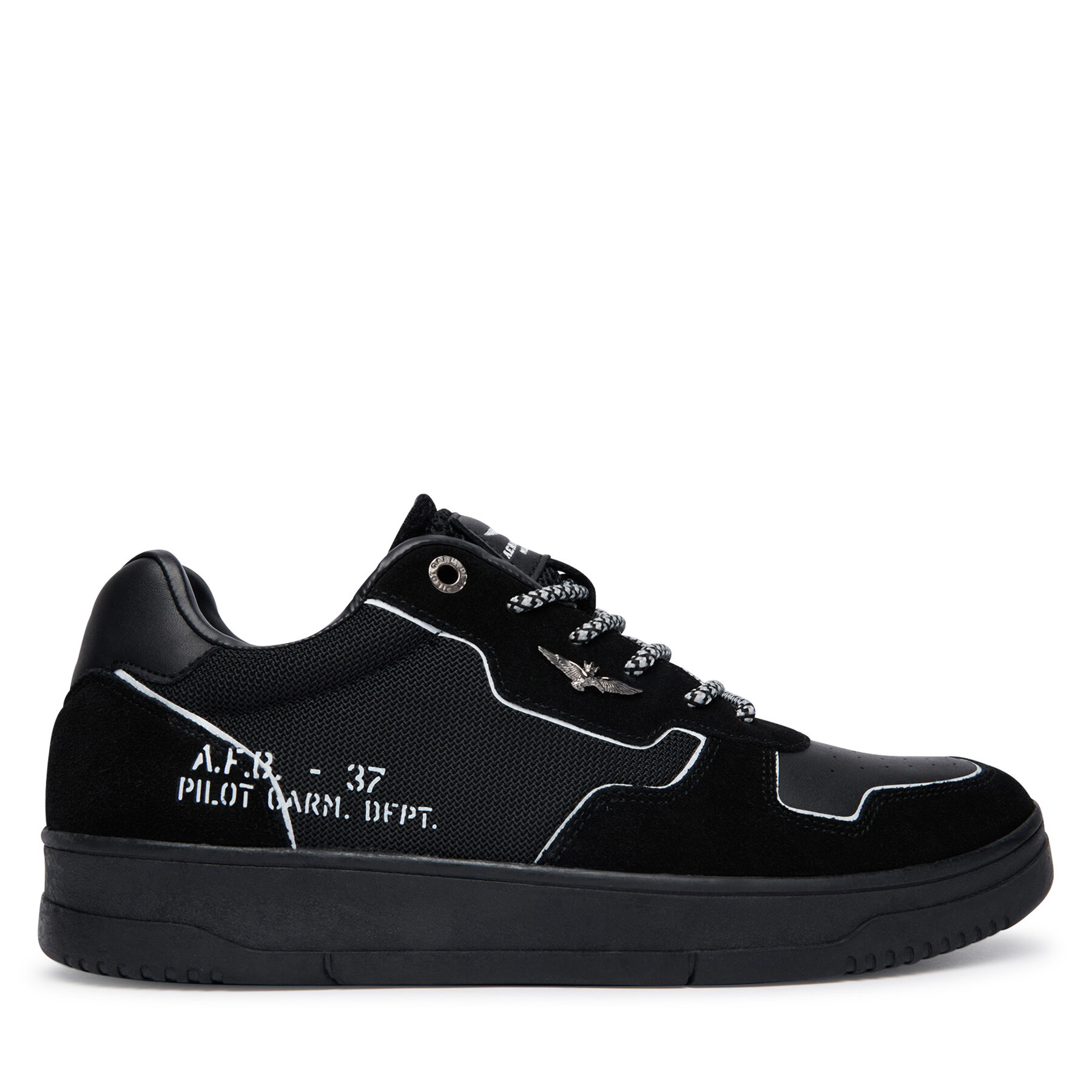 Сникърси Aeronautica Militare 262SC0331UCT04392 Черен