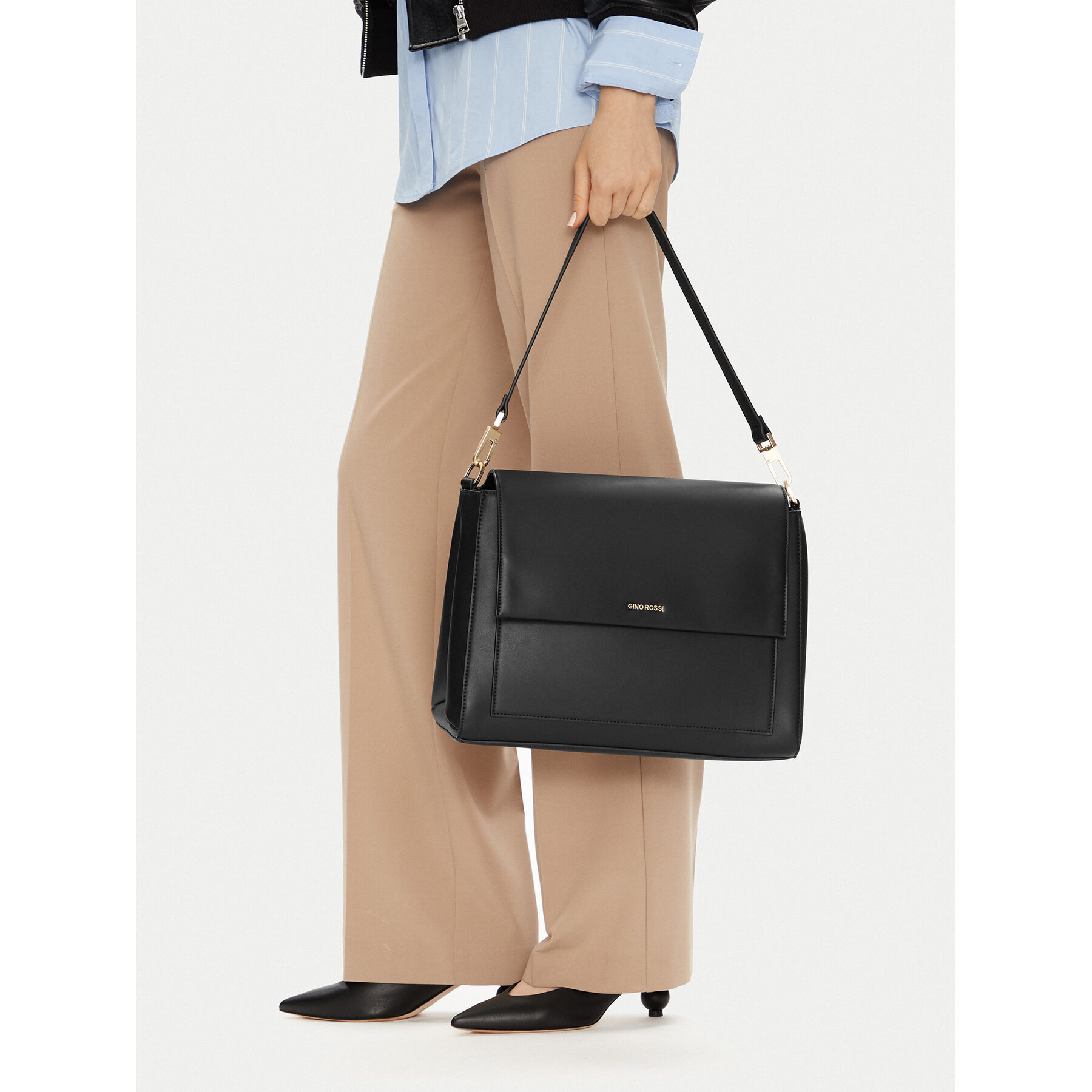 Τσάντα Gino Rossi C-NAILA-LDA8079 Μαύρο