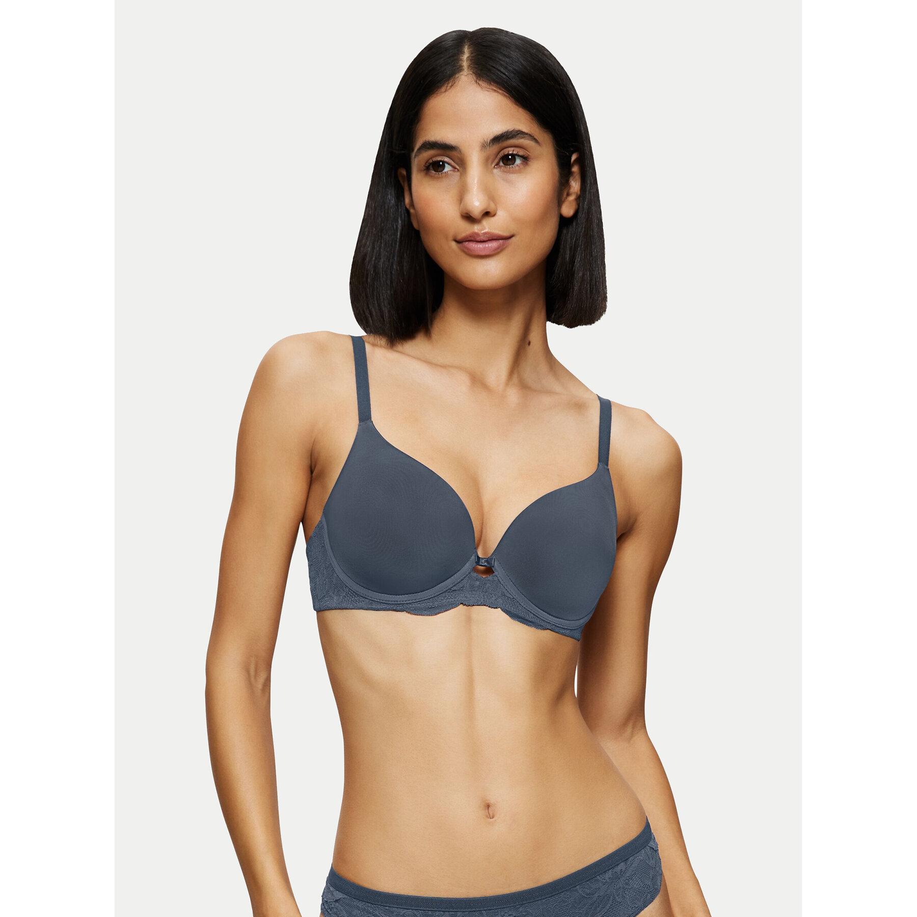 Triumph Reggiseno con ferretto Amourette Charm 10214459 Blu