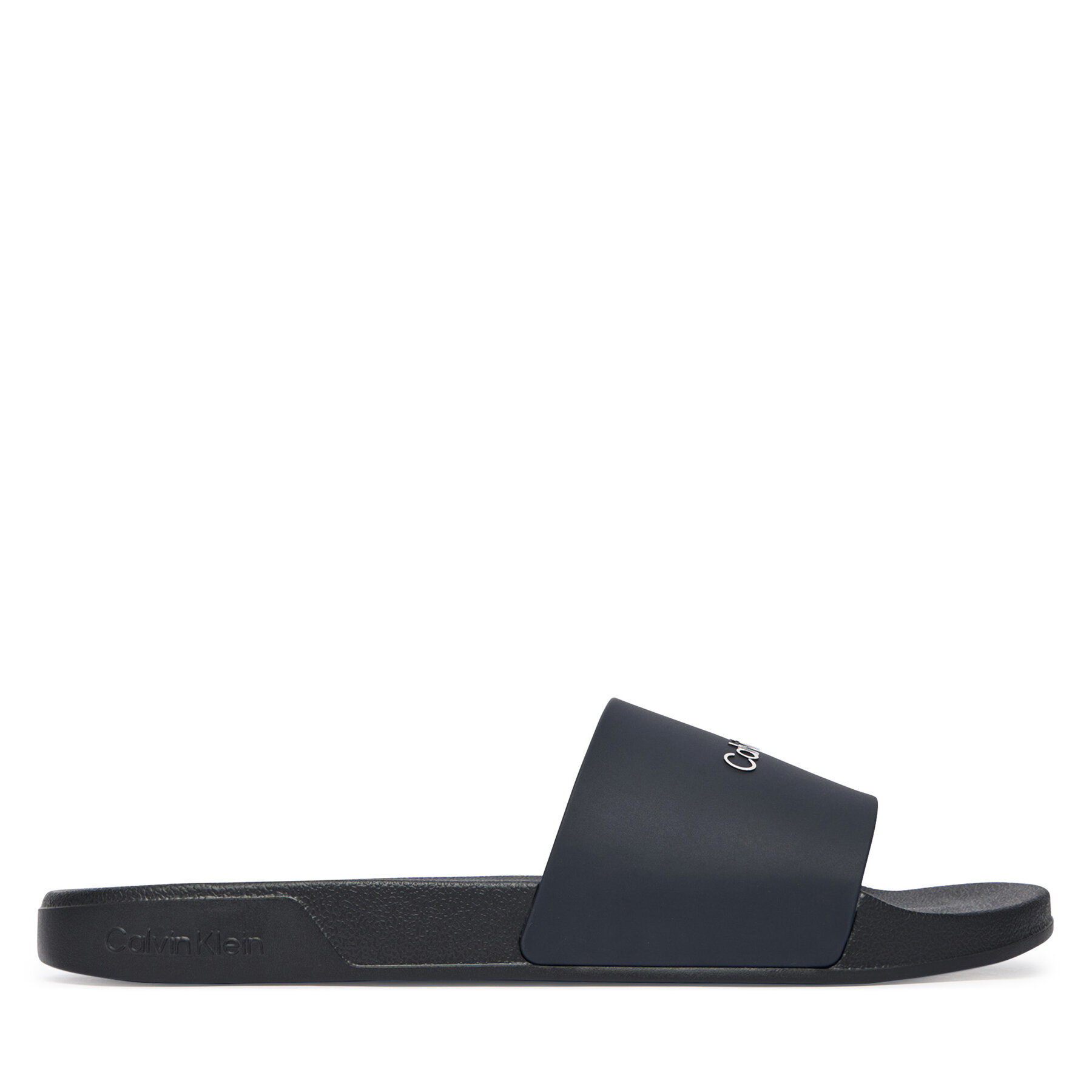 Natikače Calvin Klein Ess Slide Monobrand Cv HM0HM02107 Tamnoplava