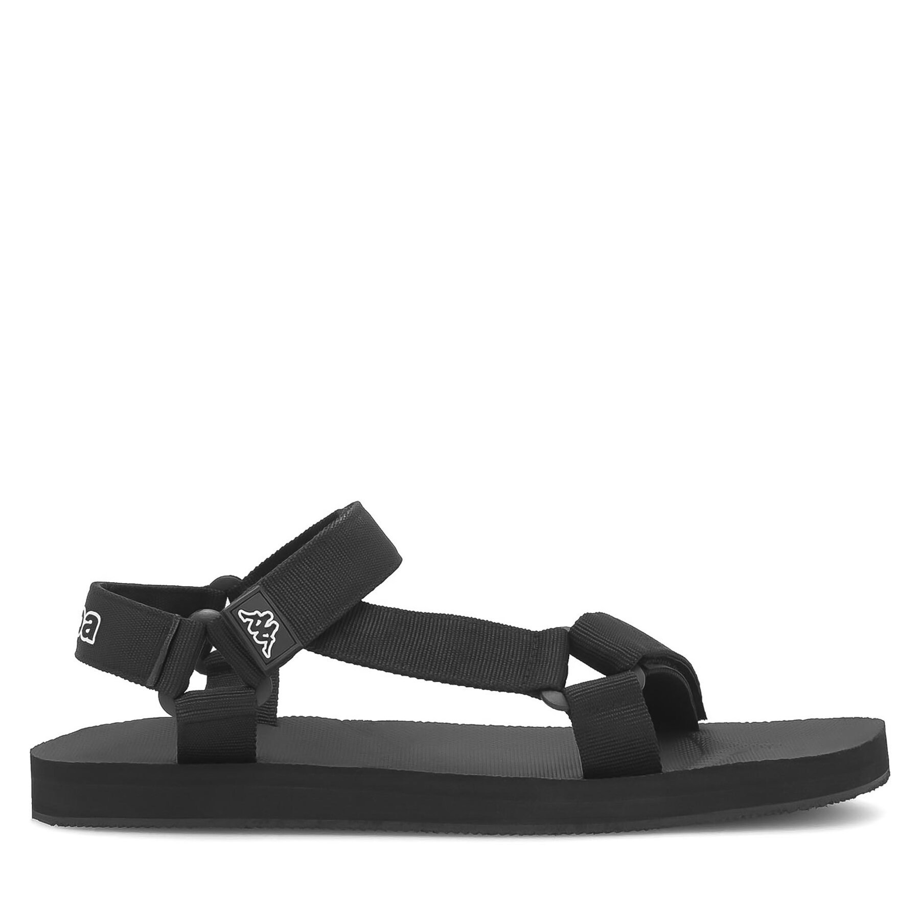 Uomo Sandali Kappa, Taglia 44, Nero, LOGO NEFARI 37146PW-A00, taglia : 44