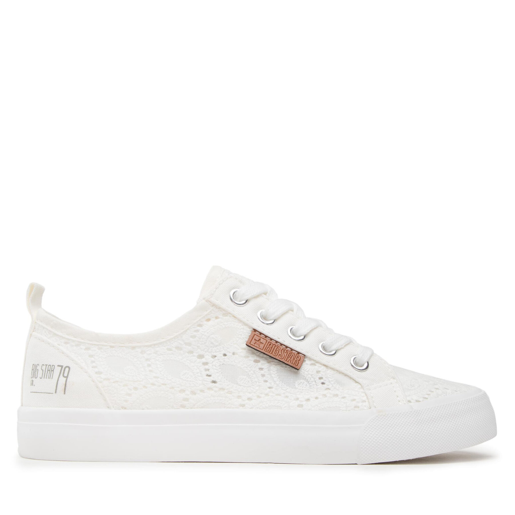 Dámske Tenisky Big Star Shoes, Rozmer: 36, Biela, W274925