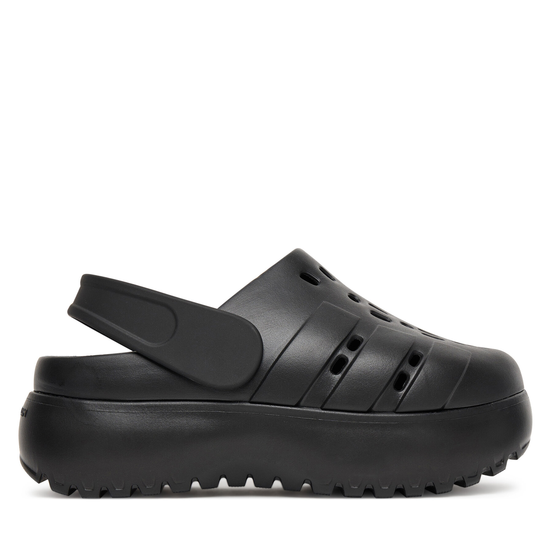 Sandali adidas adilette Platform Clogs JP9577 Črna