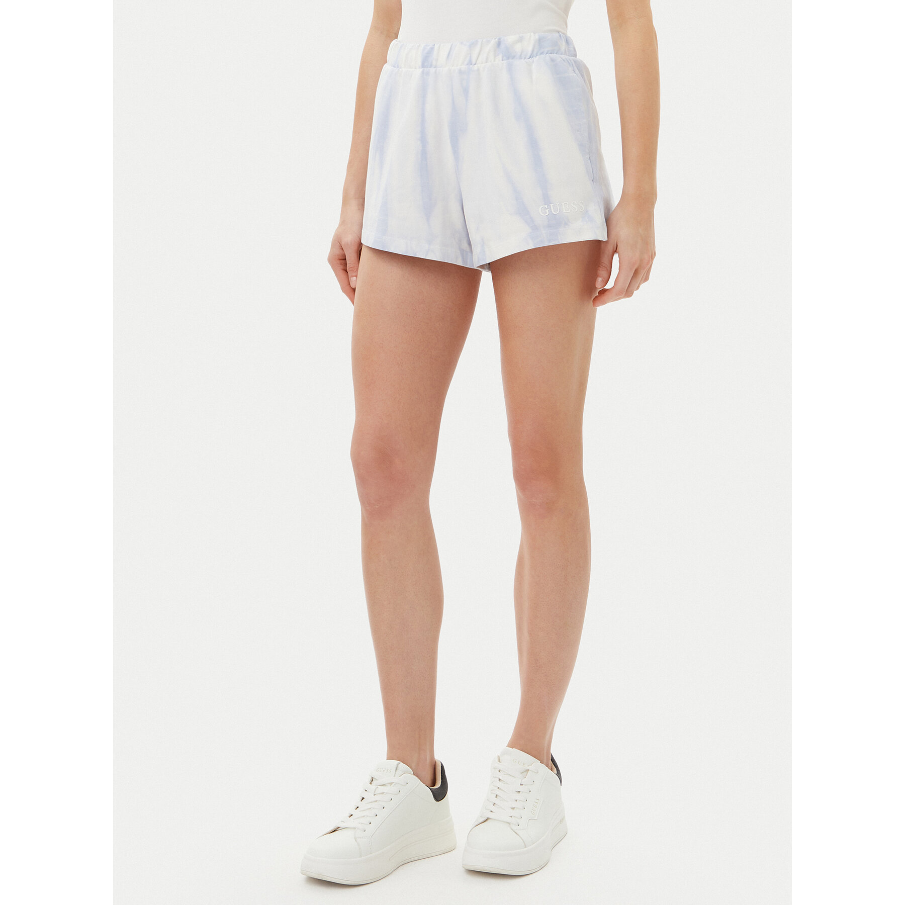 Guess Sportshorts V5GD11 KCRQ0 Himmelblau Relaxed Fit