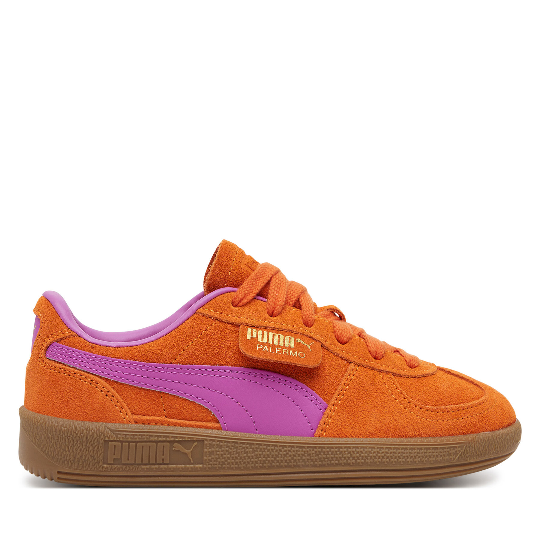Sneakersy Puma Palermo Jr 397271 26 Oranžová