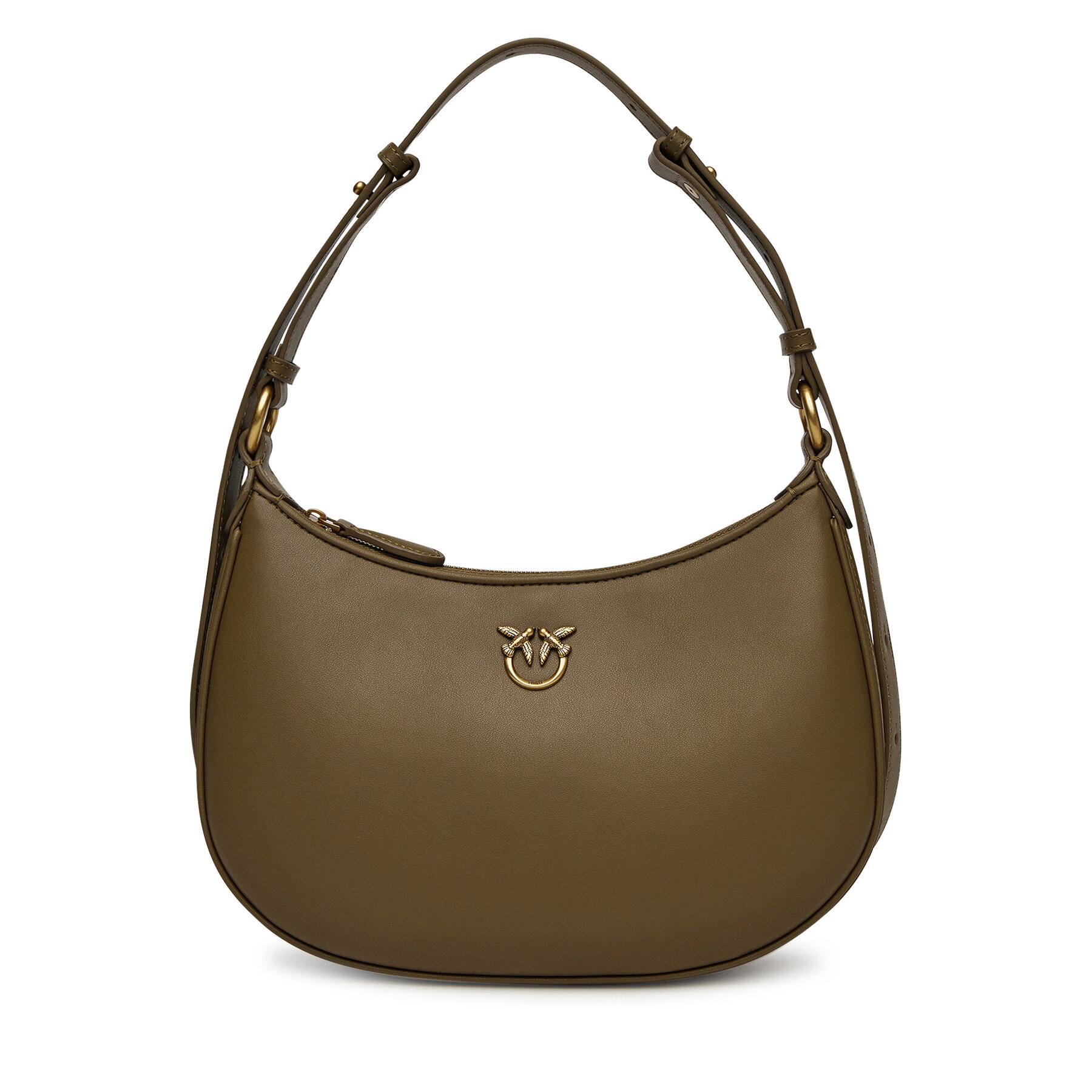  Táska PINKO Half Moon Mini AI 23-24 PLTT 101523 A11Q Barna akciós termékkép 1