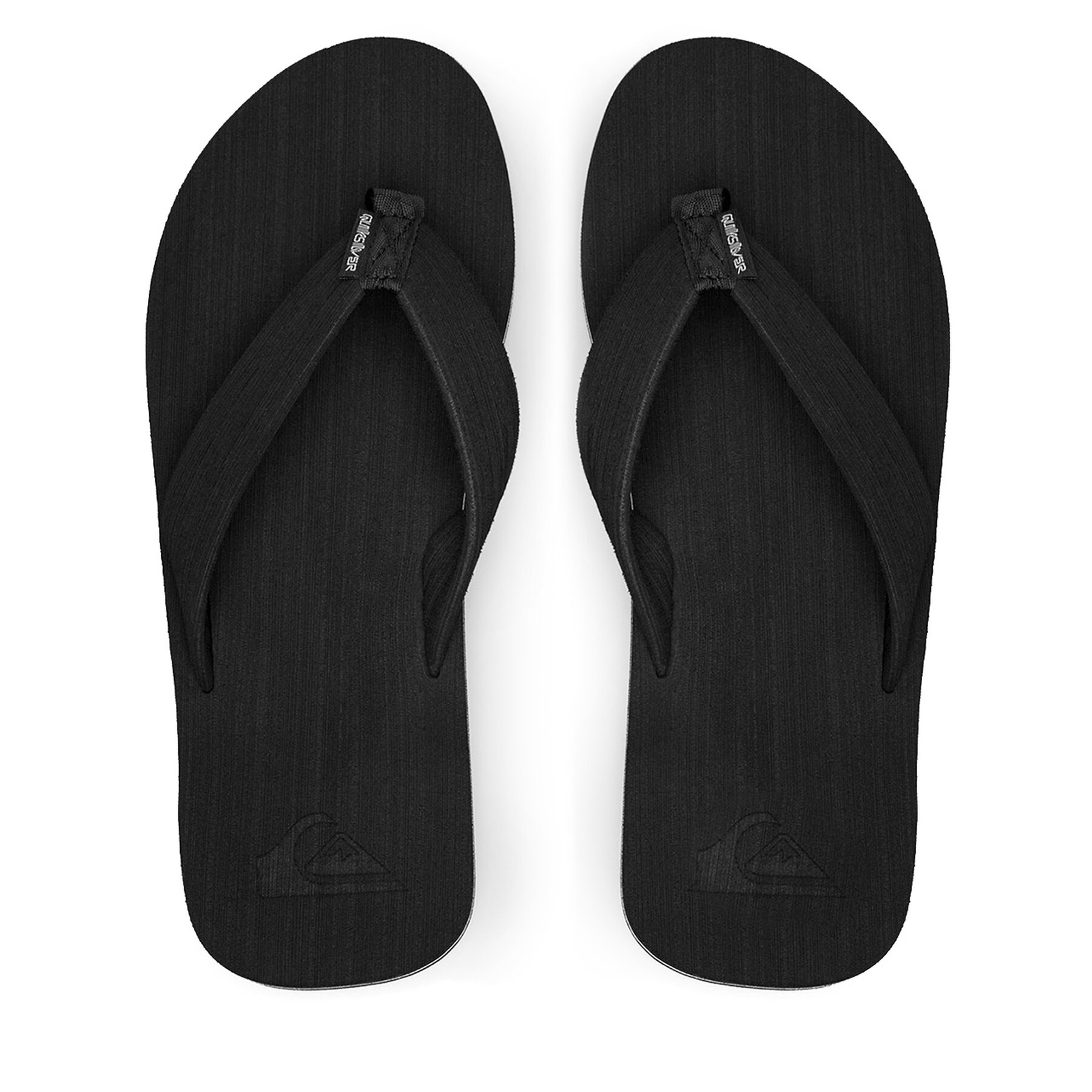 Quiksilver Pánske Žabky, Rozmer: 45, Čierna, MOLOKAI LAYBACK TEXTURED AQYL101266 XKWK