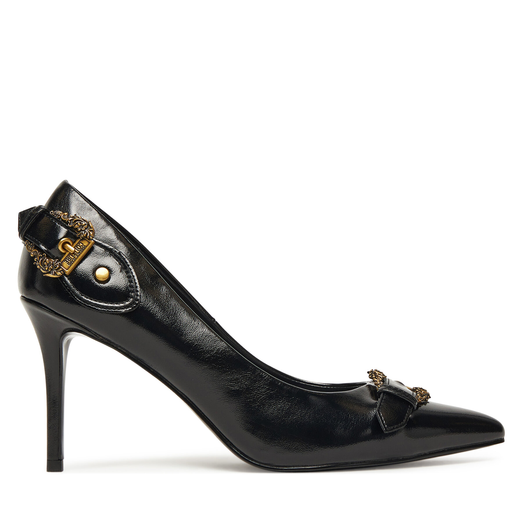 Dámske Lodičky Versace Jeans Couture, Rozmer: 41, Čierna, 79VA3S56 ZSC35