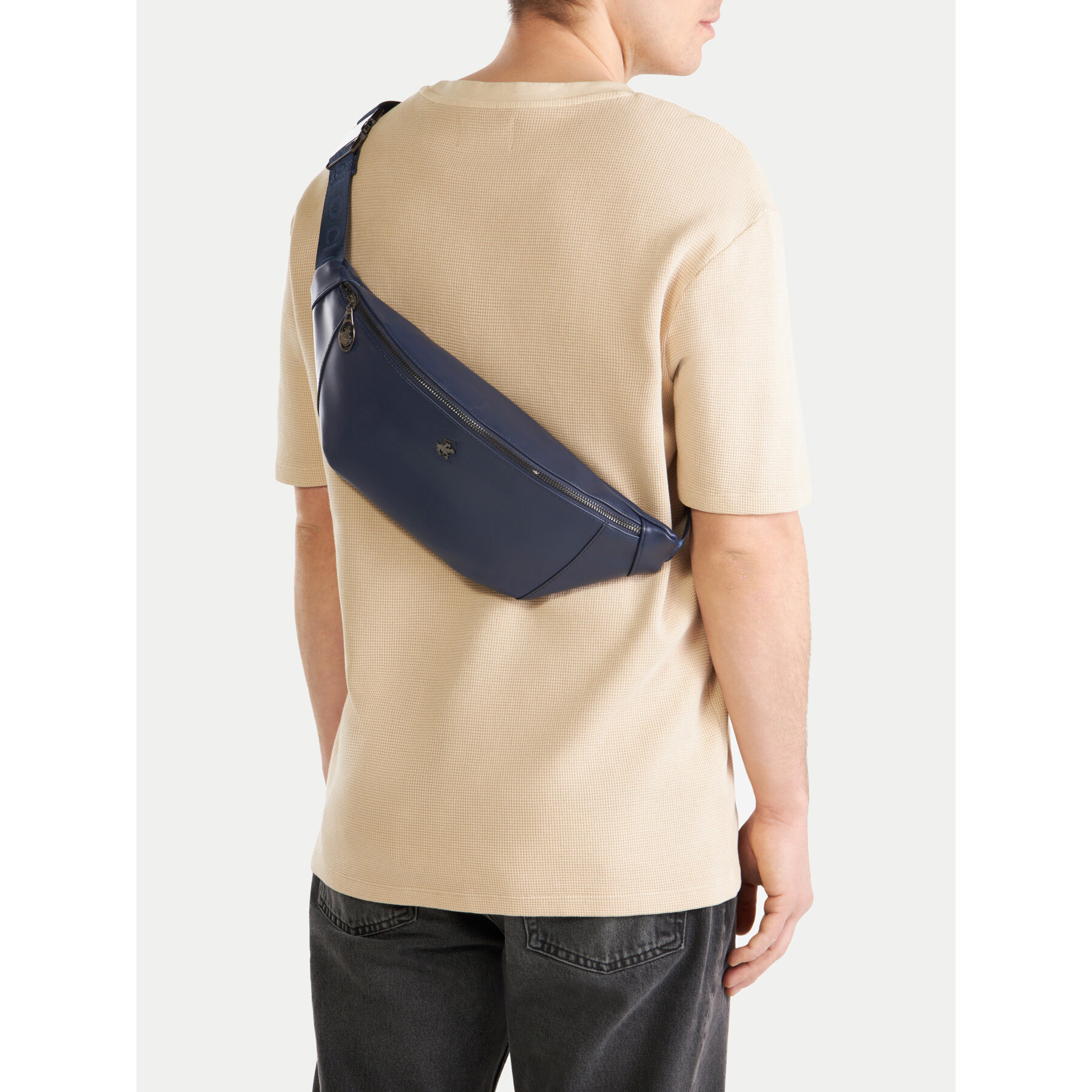 Чанта за кръст﻿ Beverly Hills Polo Club BHPC-L-017-07 Тъмносин