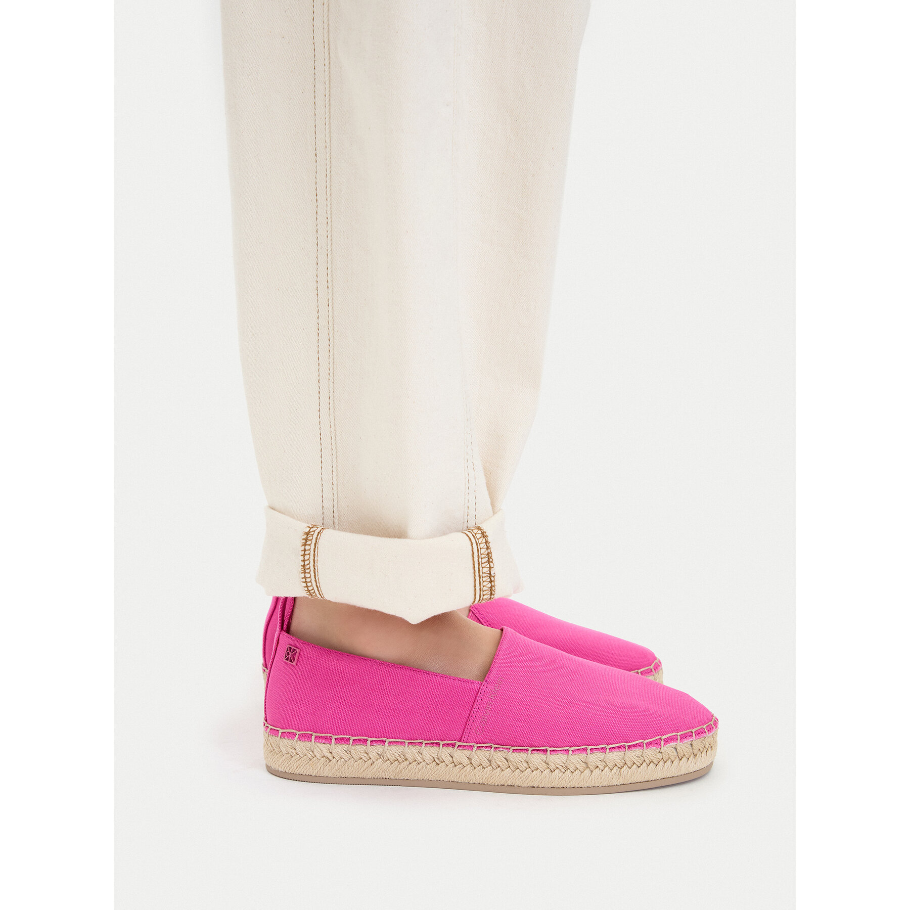 Espadrile Calvin Klein Tessa HW0HW02931 Roza