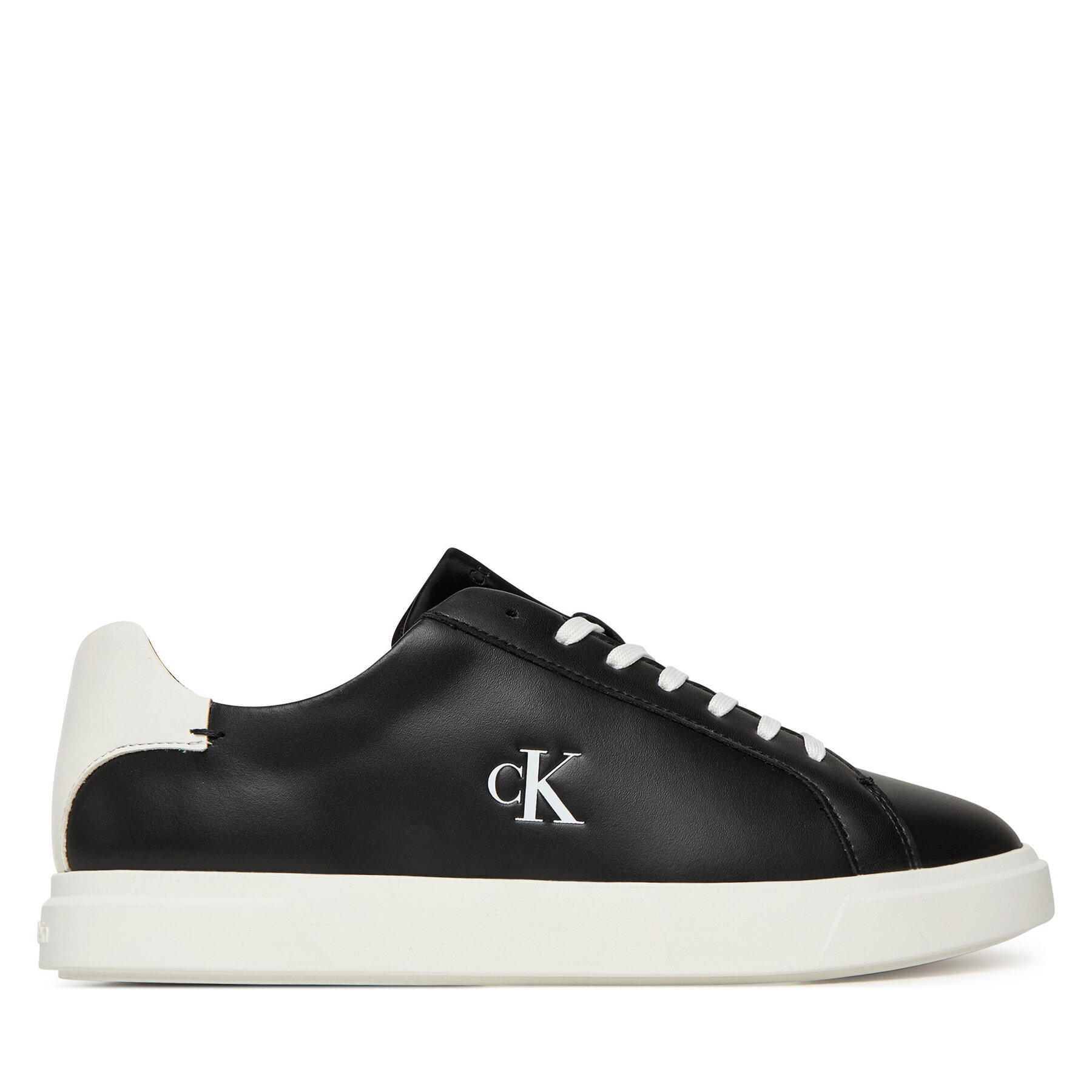 Sneakers Calvin Klein Low Pro Cups Lth Mg HW0HW02823 Negru