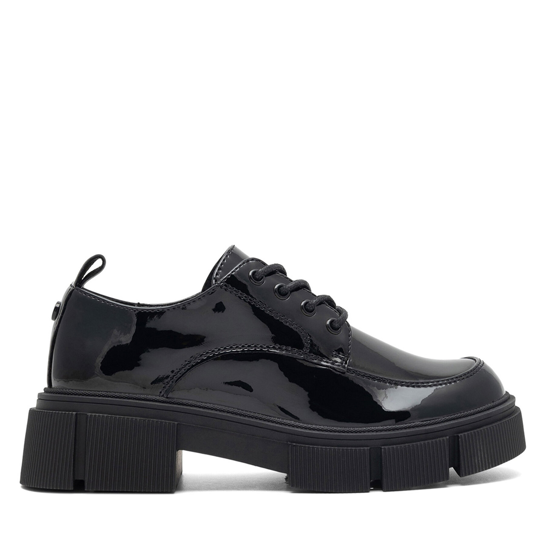 лоуфъри с дебела подметка DeeZee CS6191-07 Черен