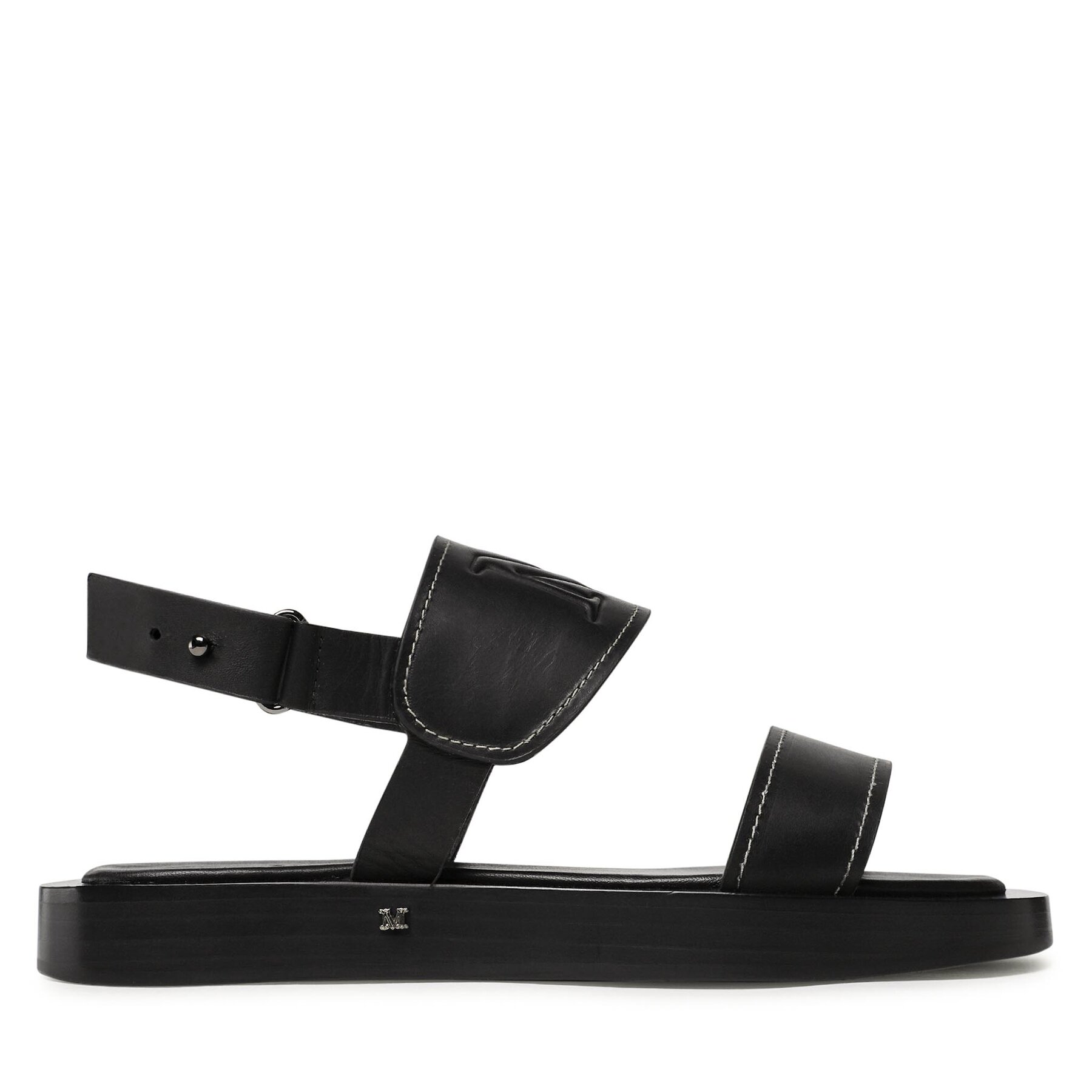 Damen Sandalen Max Mara, Schuhgröße 38, Schwarz, Diana 23452131316