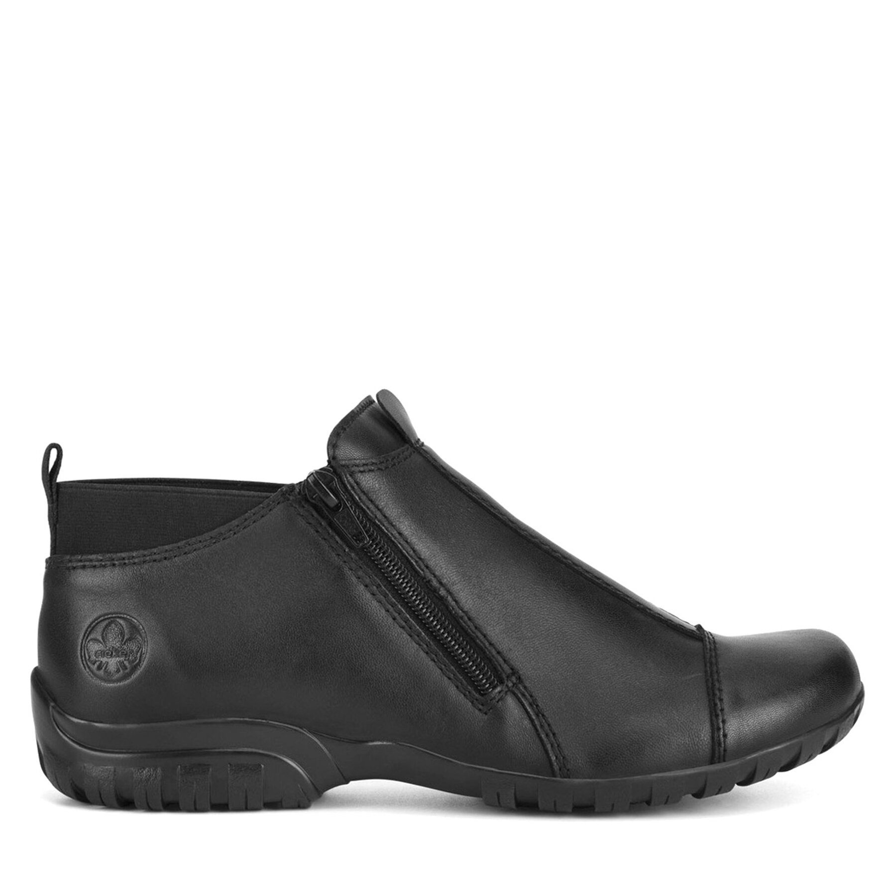 Īsie zābaki Rieker L4653-00 Melns