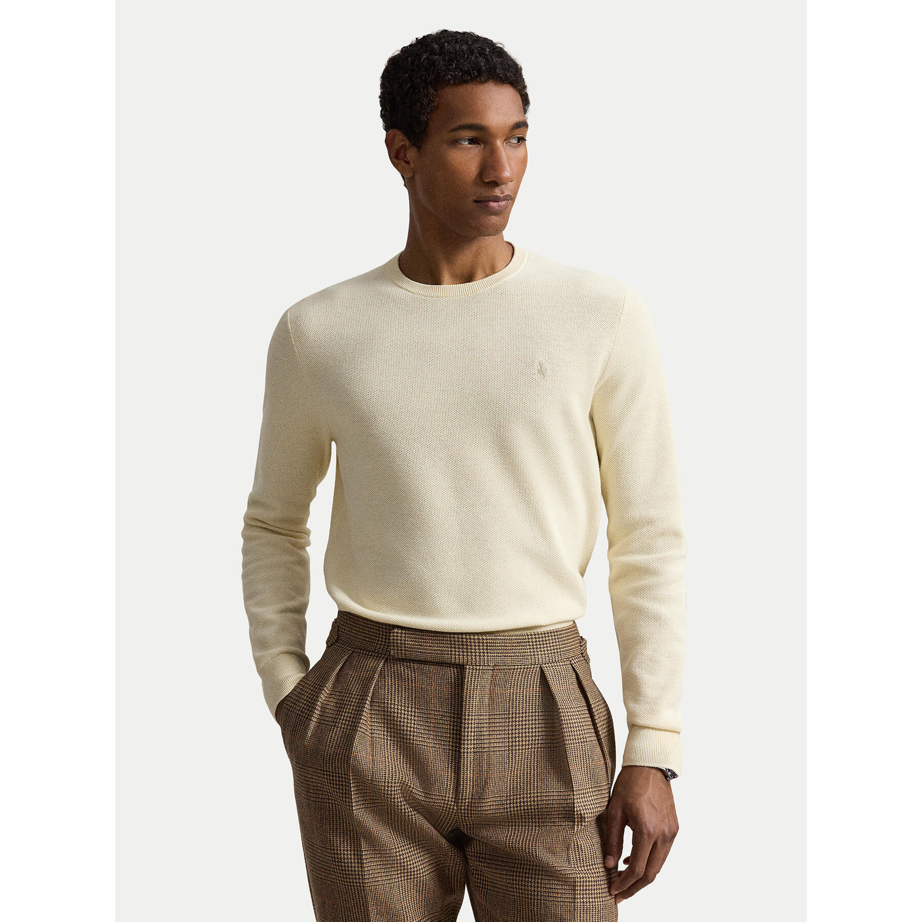 Polo Ralph Lauren Pullover 710918163527 Creme Regular Fit
