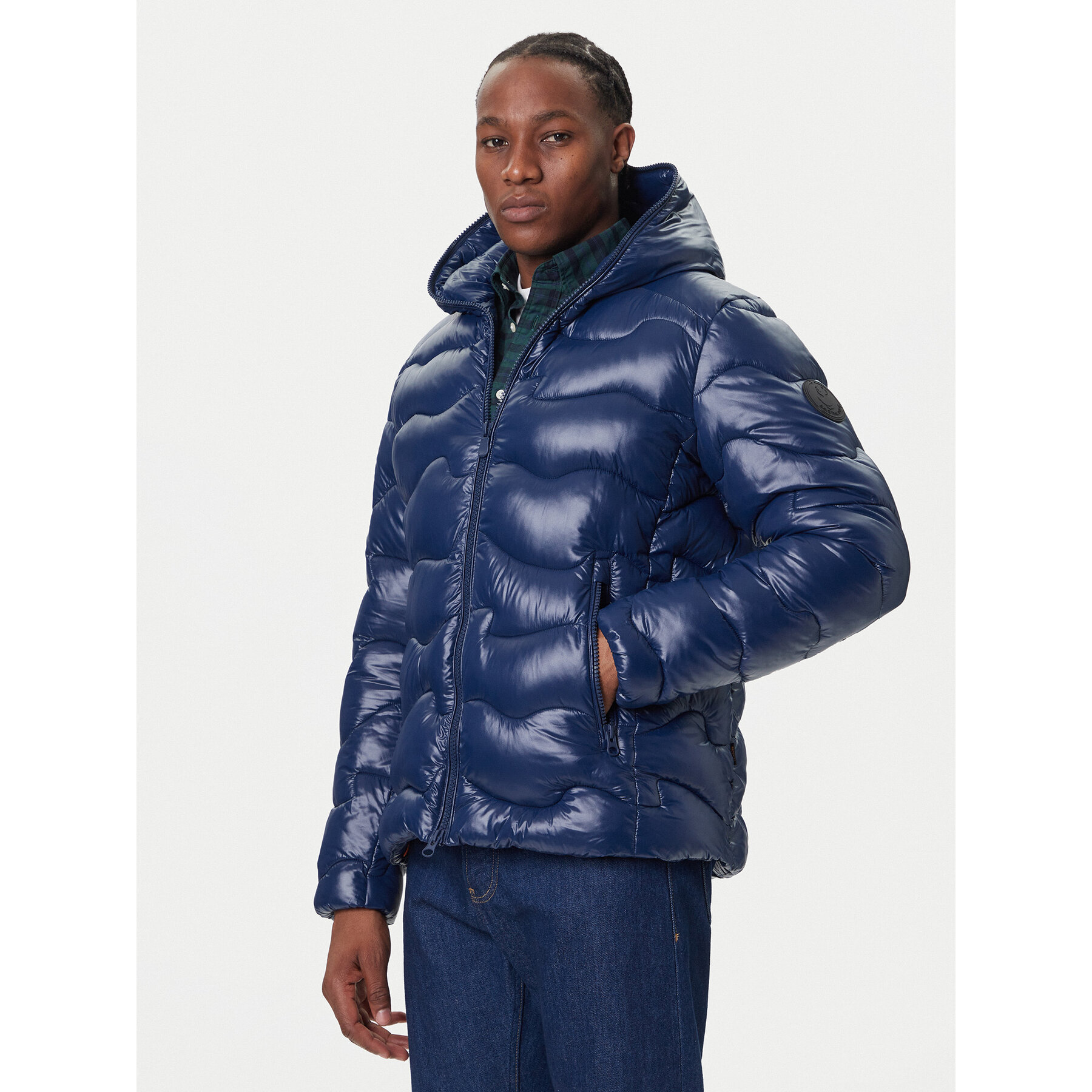 Save The Duck Winterjacke D32390M LOVE21 Dunkelblau Regular Fit