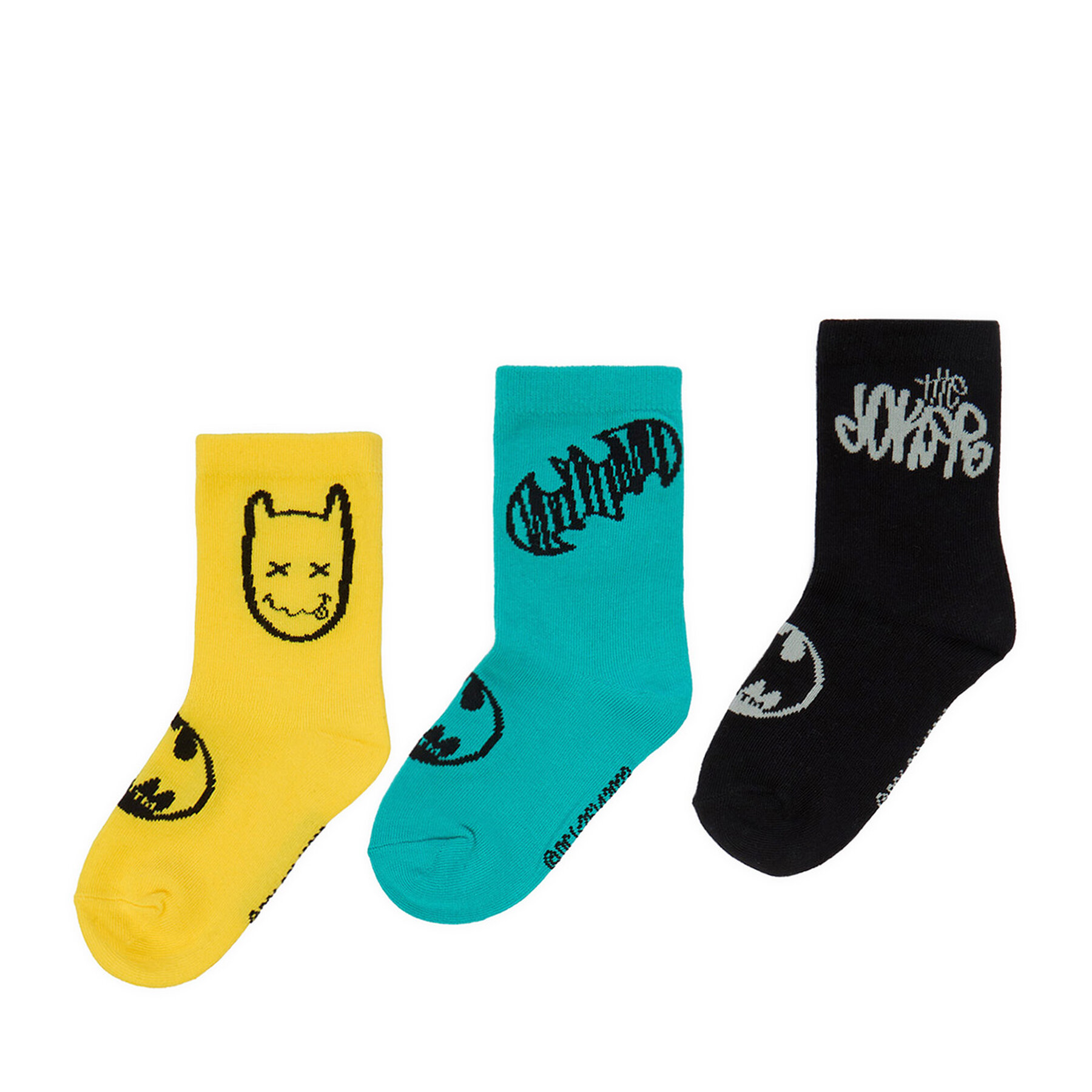 Κάλτσες μακριές Batman CEO-ACCCS-SS26-229WBBAT(3-PACK) Έγχρωμο