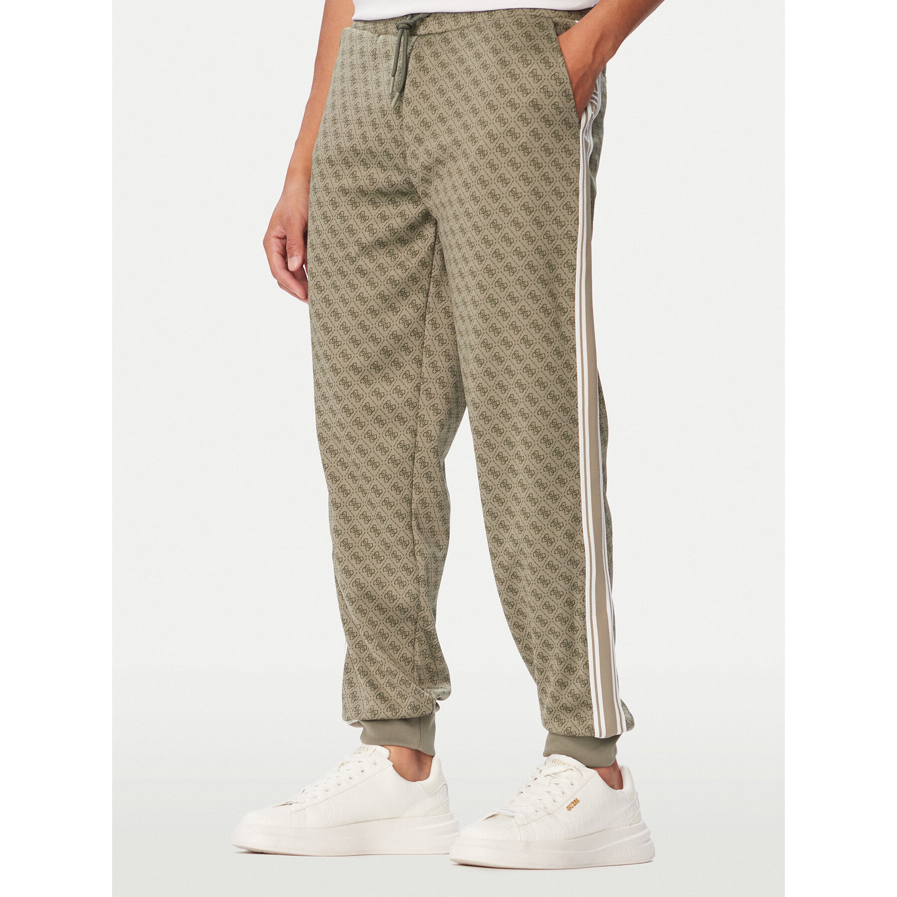 Guess Jogginghose Z5BB19 K2042 Grün Regular Fit