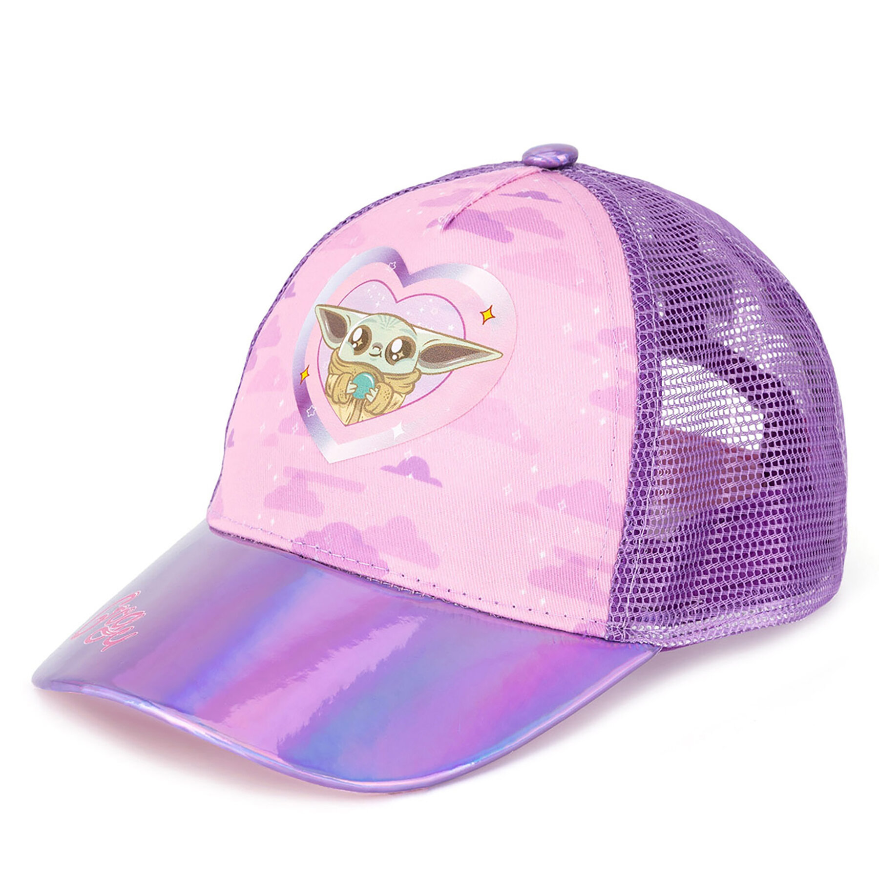 Шапка с козирка MANDALORIAN ACCCS-SS24-121LM Розов