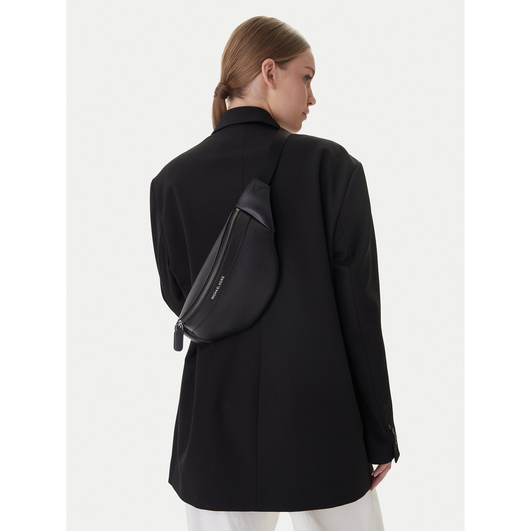 Borsetă MICHAEL Michael Kors Small Hip 33U0LGYC1L Negru