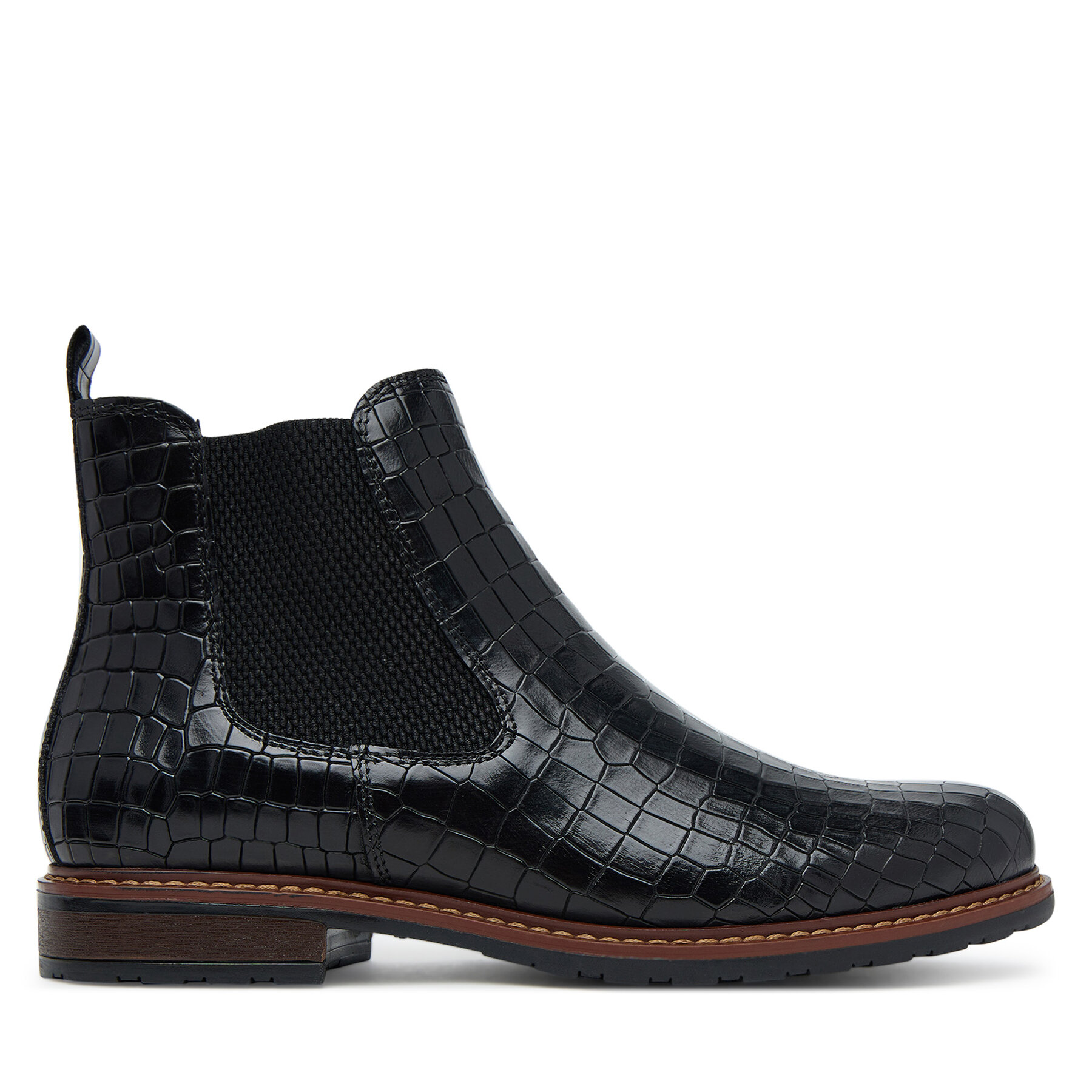 Bokacsizma Tamaris 1-25056-41 Fekete