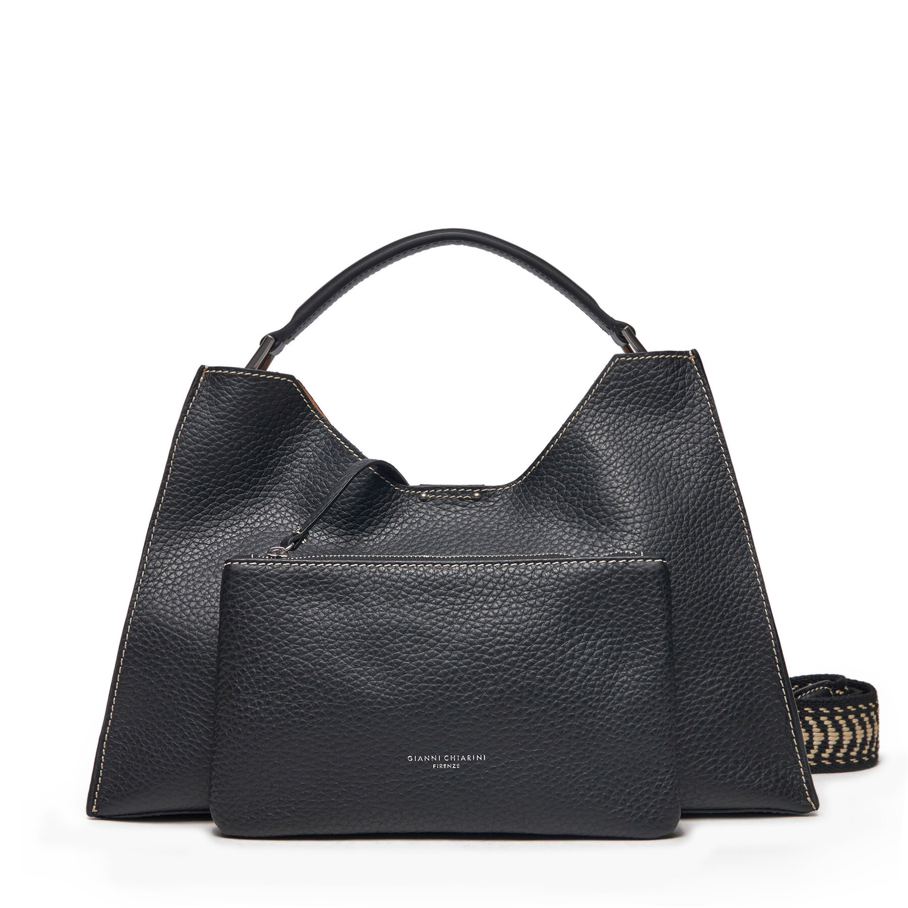 Táska Gianni Chiarini Aurora BS 10566 RNGDBL-NAETN Fekete
