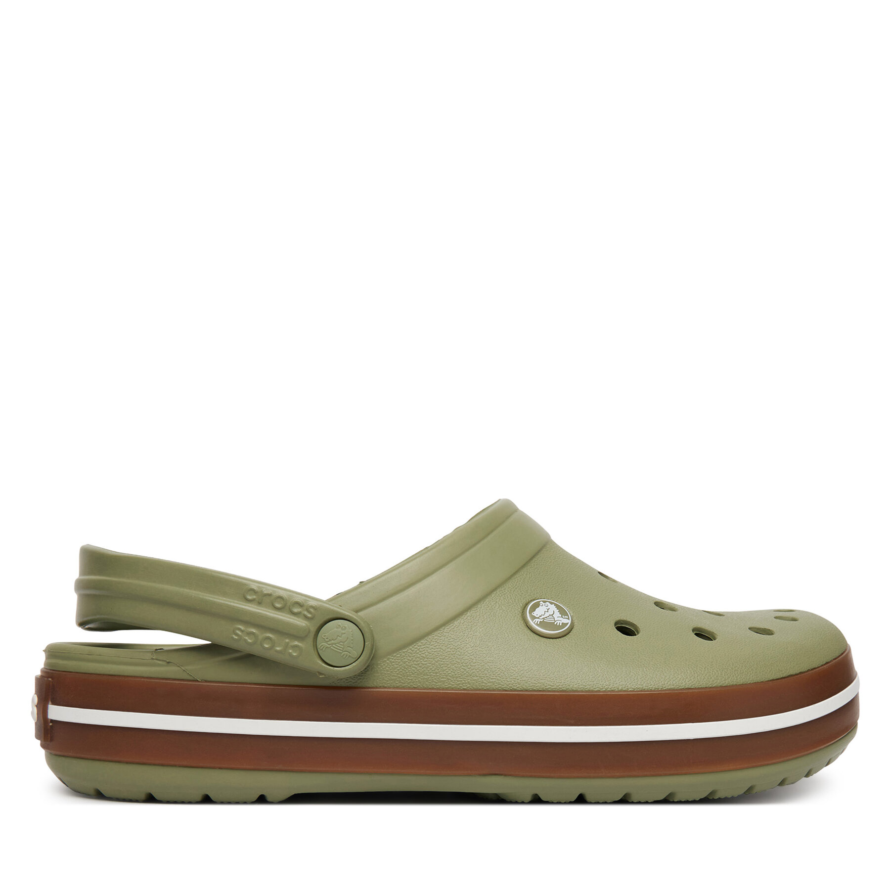 Natikače Crocs Crocband Gum Clog 212756 Zelena
