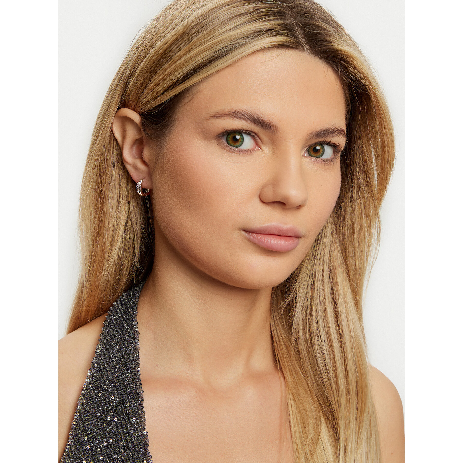 Örhängen Guess JSBE04 519JW Silver