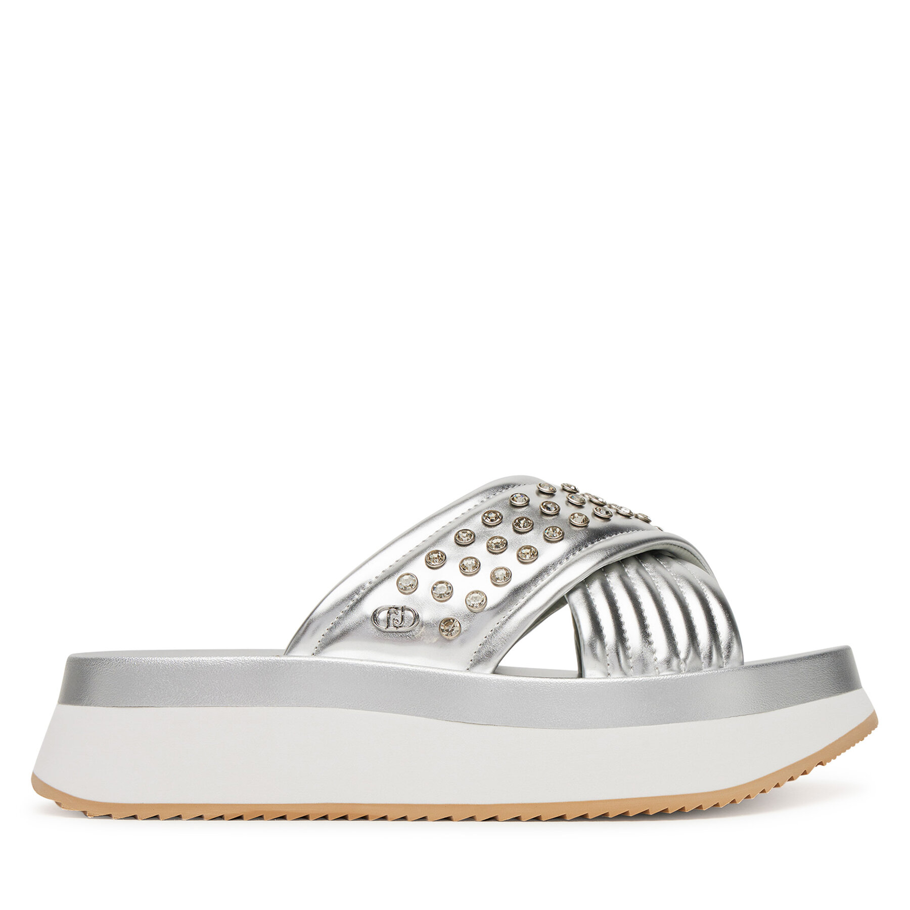 Šľapky Liu Jo Dreamy Sandal 05BA5091 EX187 Strieborná