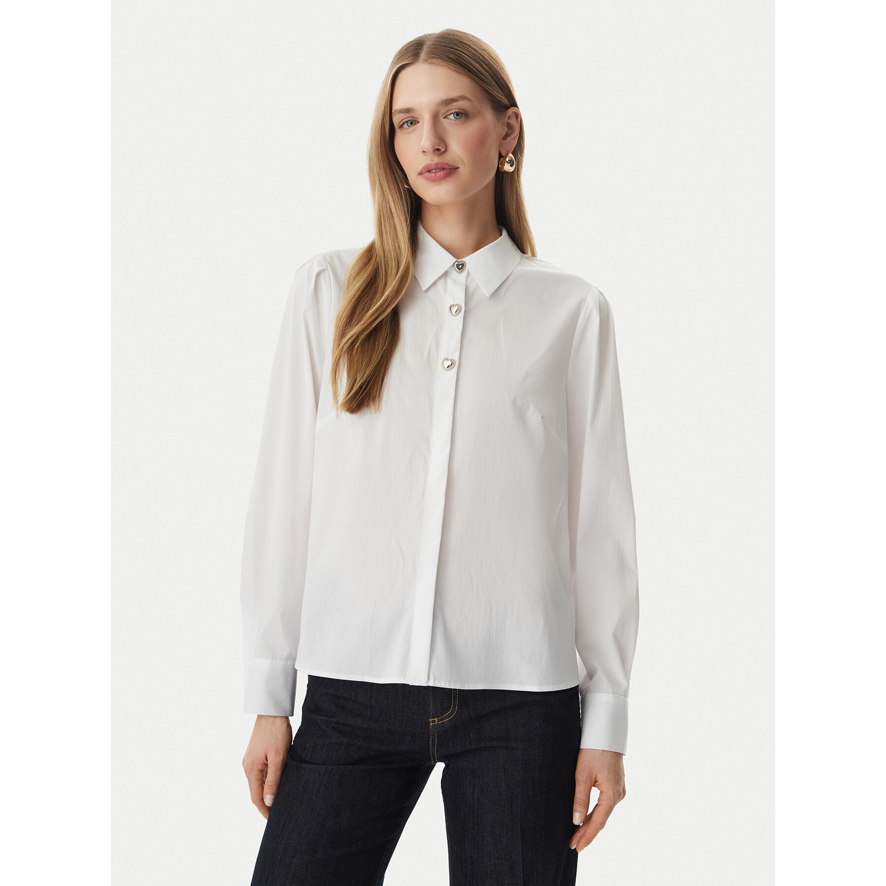 Morgan Hemd 261-COEUR Weiß Regular Fit